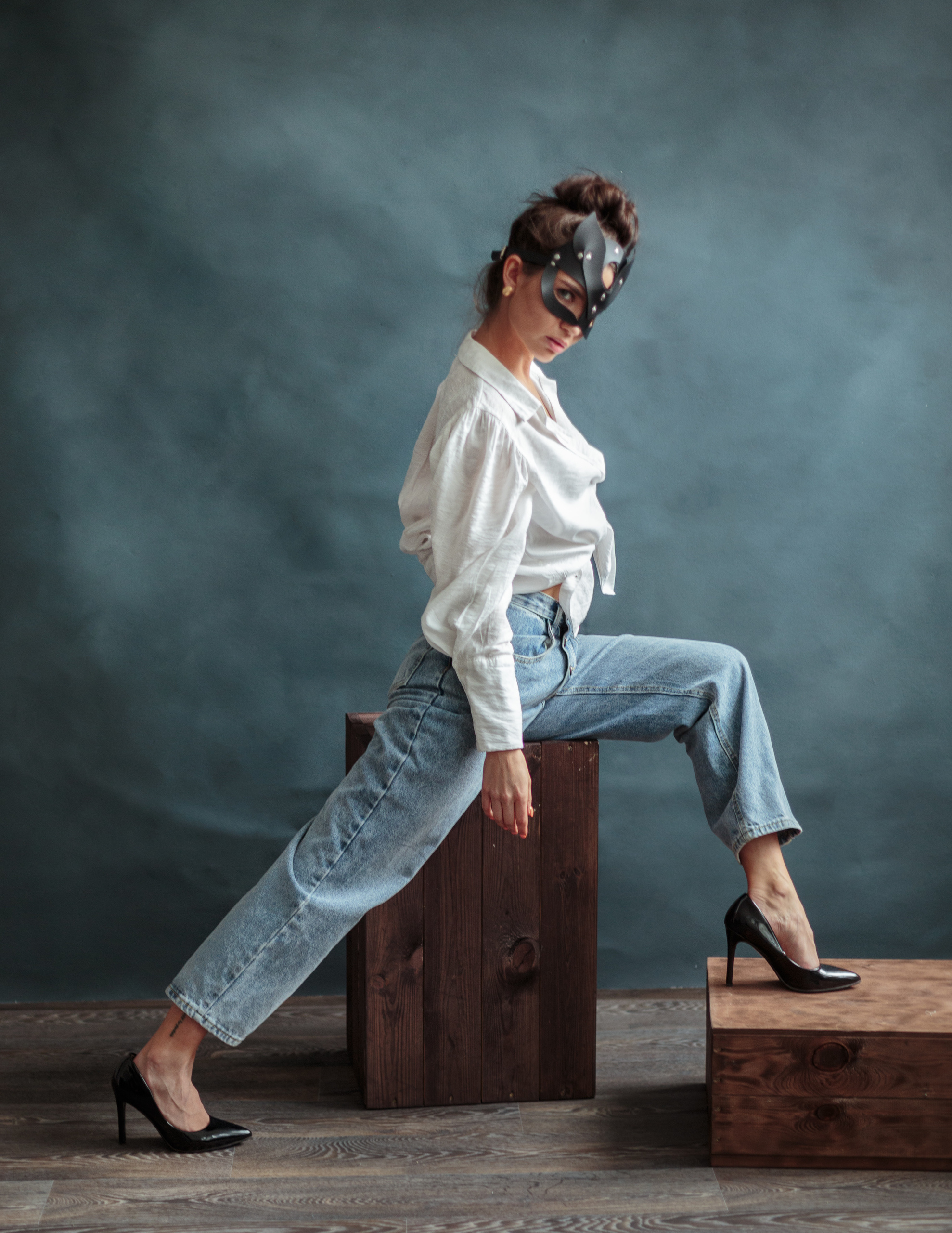 Студийная портретная женская фотосессия. Elena Yavorskaya Photography