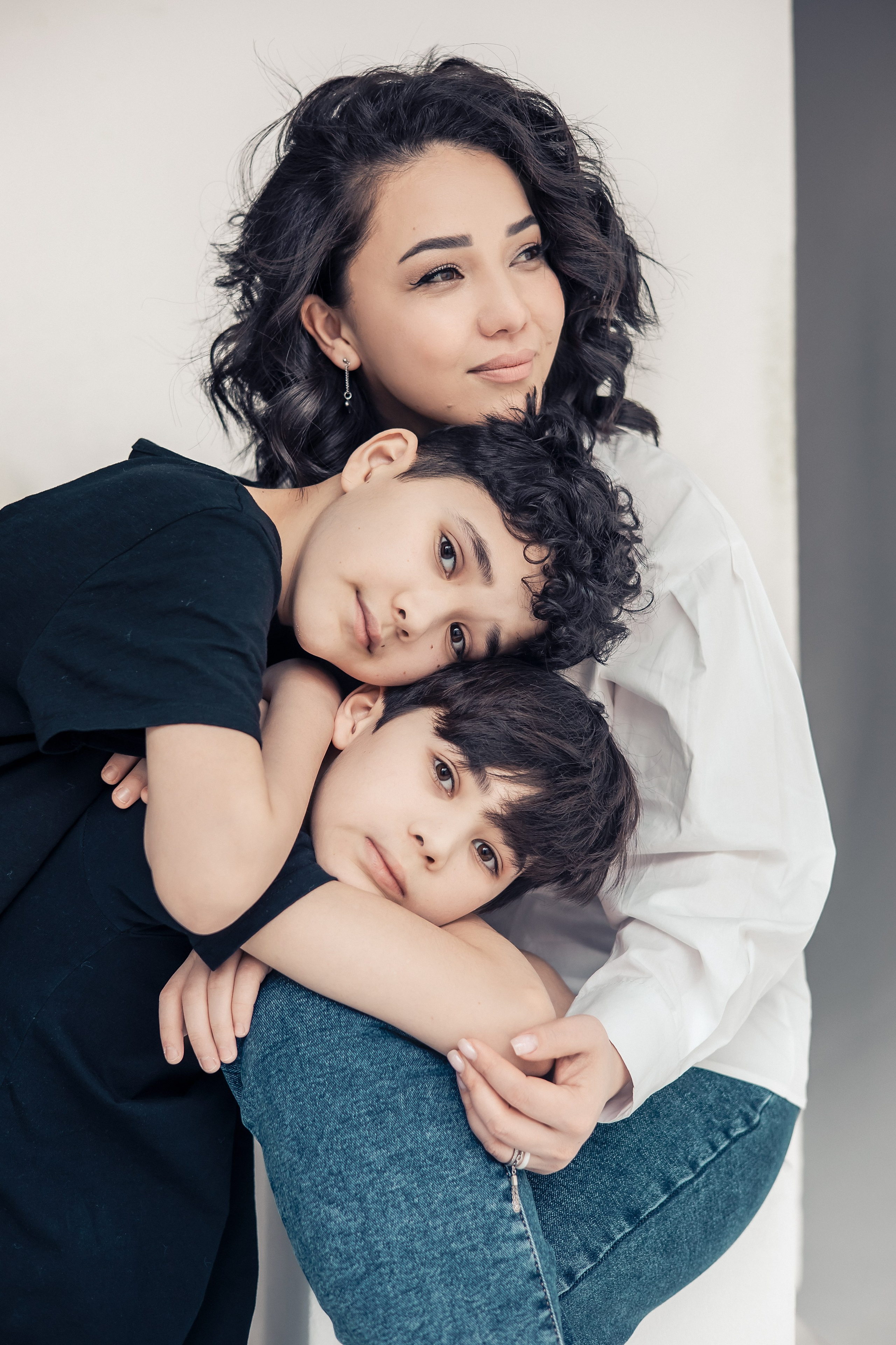 Ширин с сыновьями. Фотограф в Москве Наталья Спиридонова