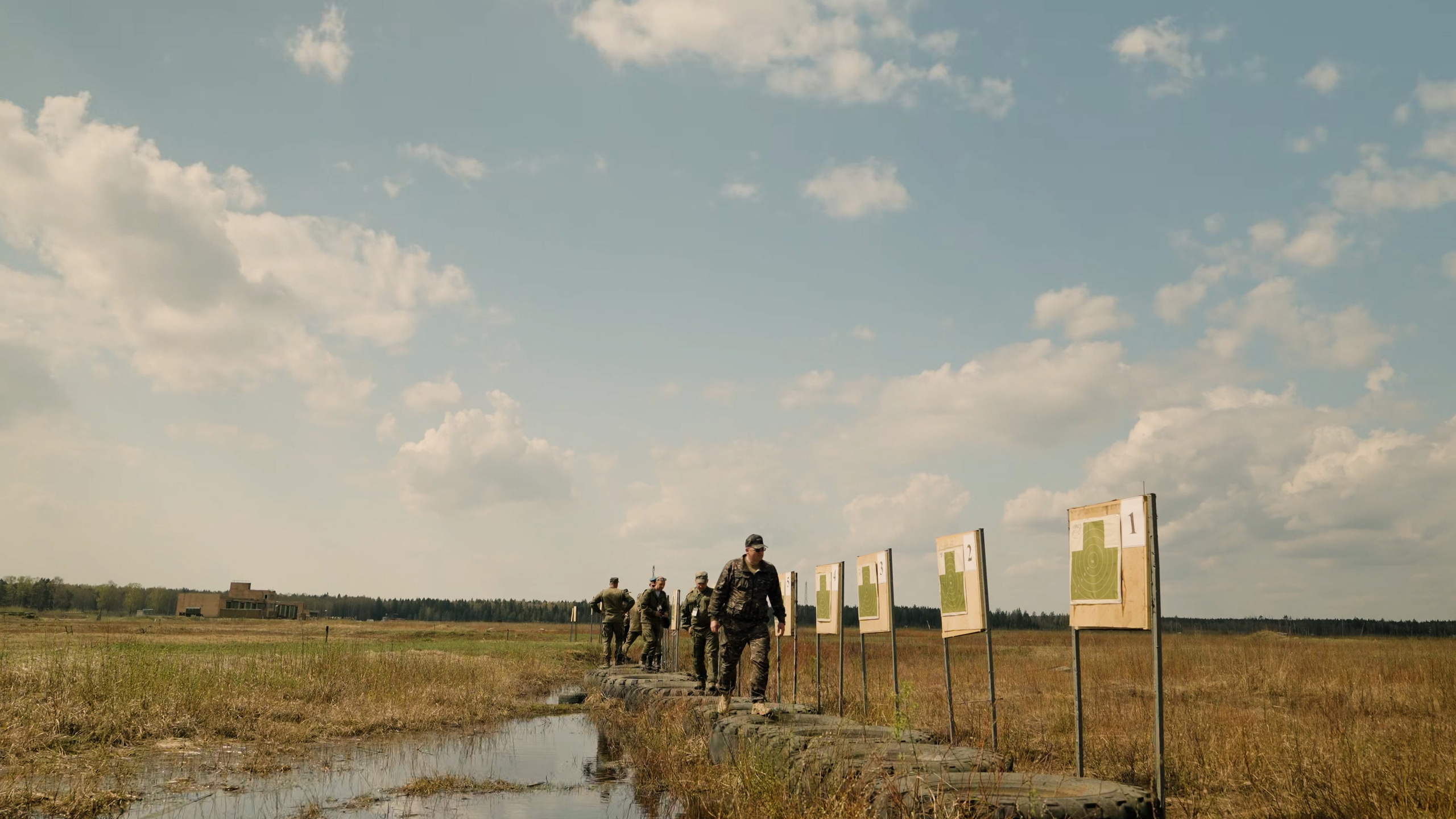 Combat Training. Signal Dark Frame
