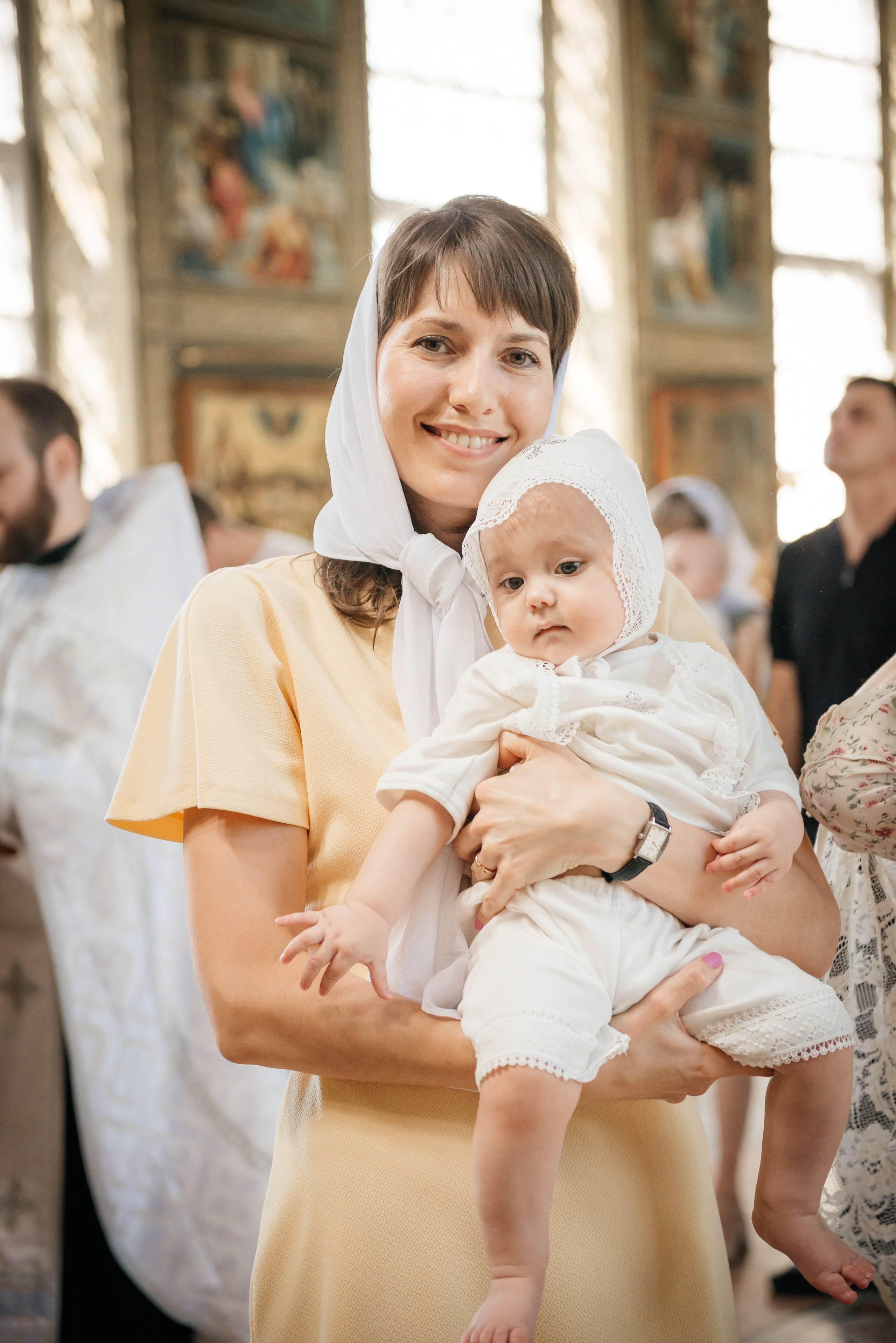 Таинство Крещения. Фотограф новорожденных в Ростове-на-Дону