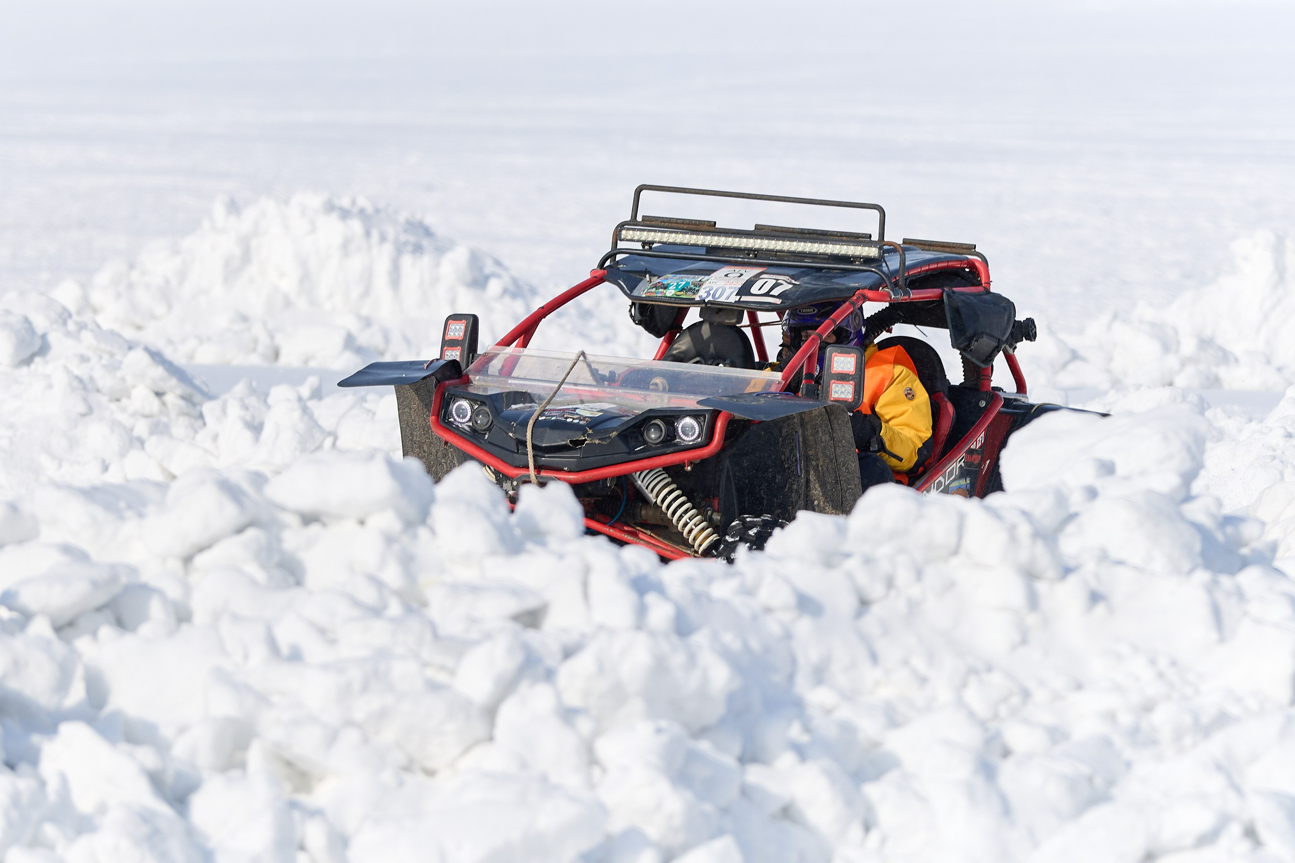 Топим Лёд — 2026. Соревнования на квадроциклах. Фотограф в Новосибирске Алена Скокова