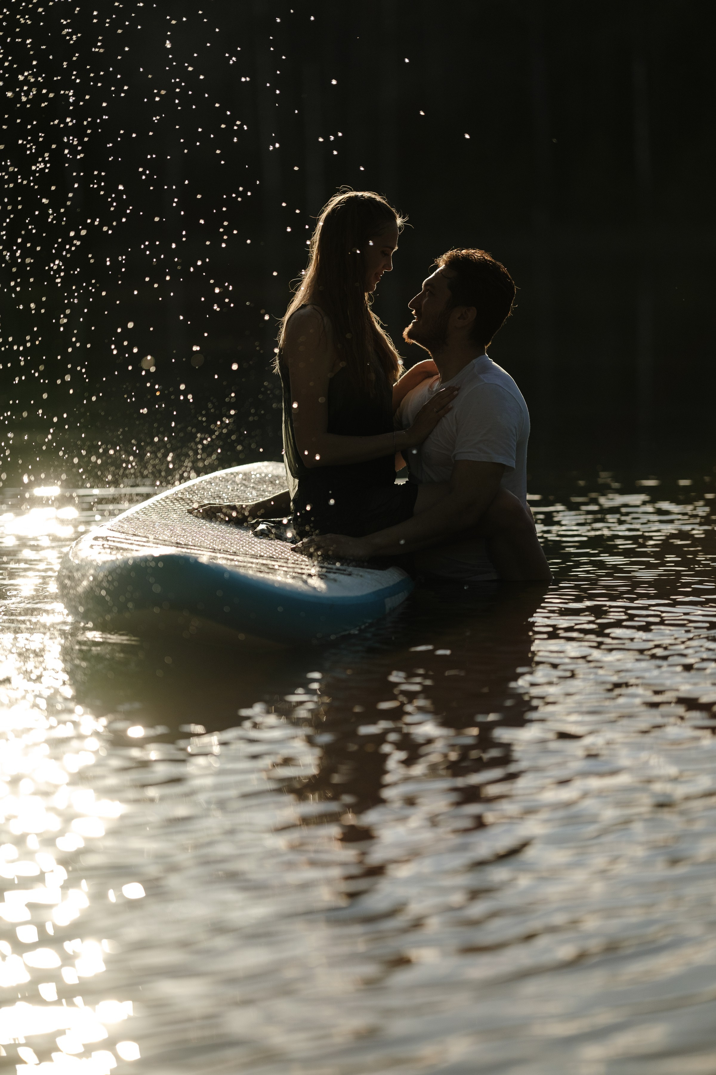 Петя и Лина, на сапах. Интерьерный фотограф и видеограф в Санкт-Петербурге Вадим Балбашевский