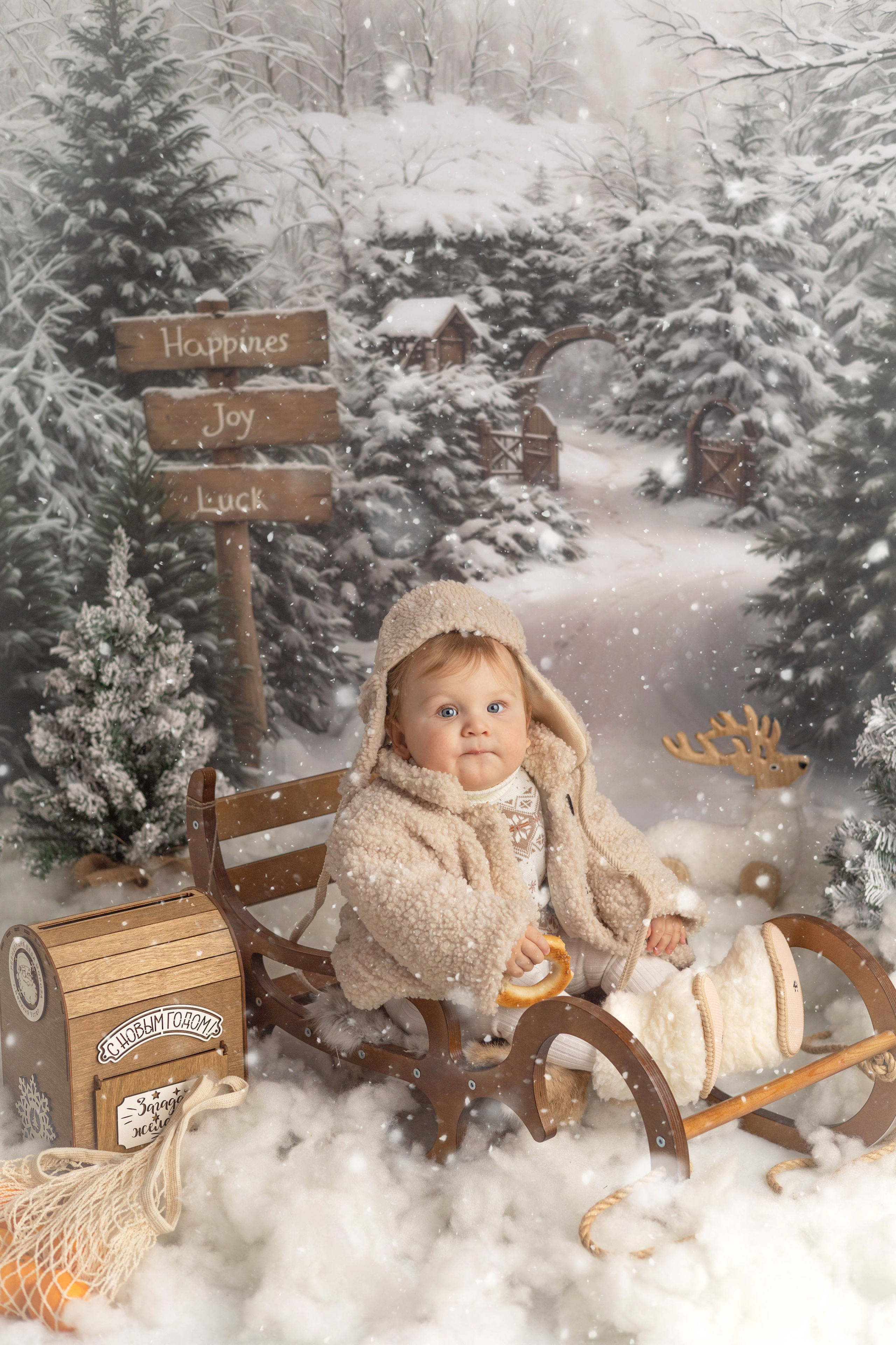 «Лесная опушка». «Вкадре» — фотосессия новорожденных Тула | детский фотограф в Туле