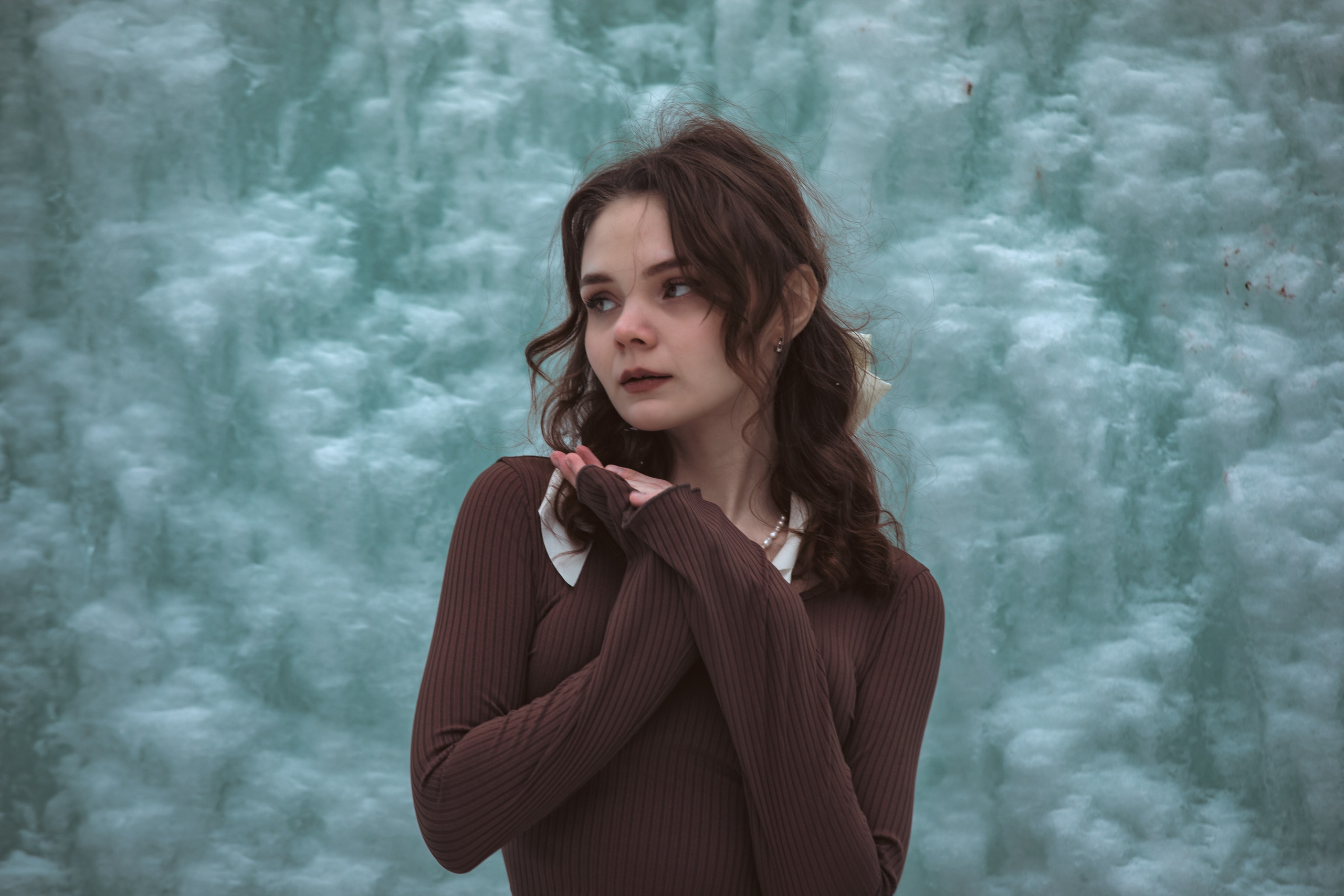 Фотосессии — Замерзшие водопады 2024 — Кравцовские водопады. Твой ламповый фотограф