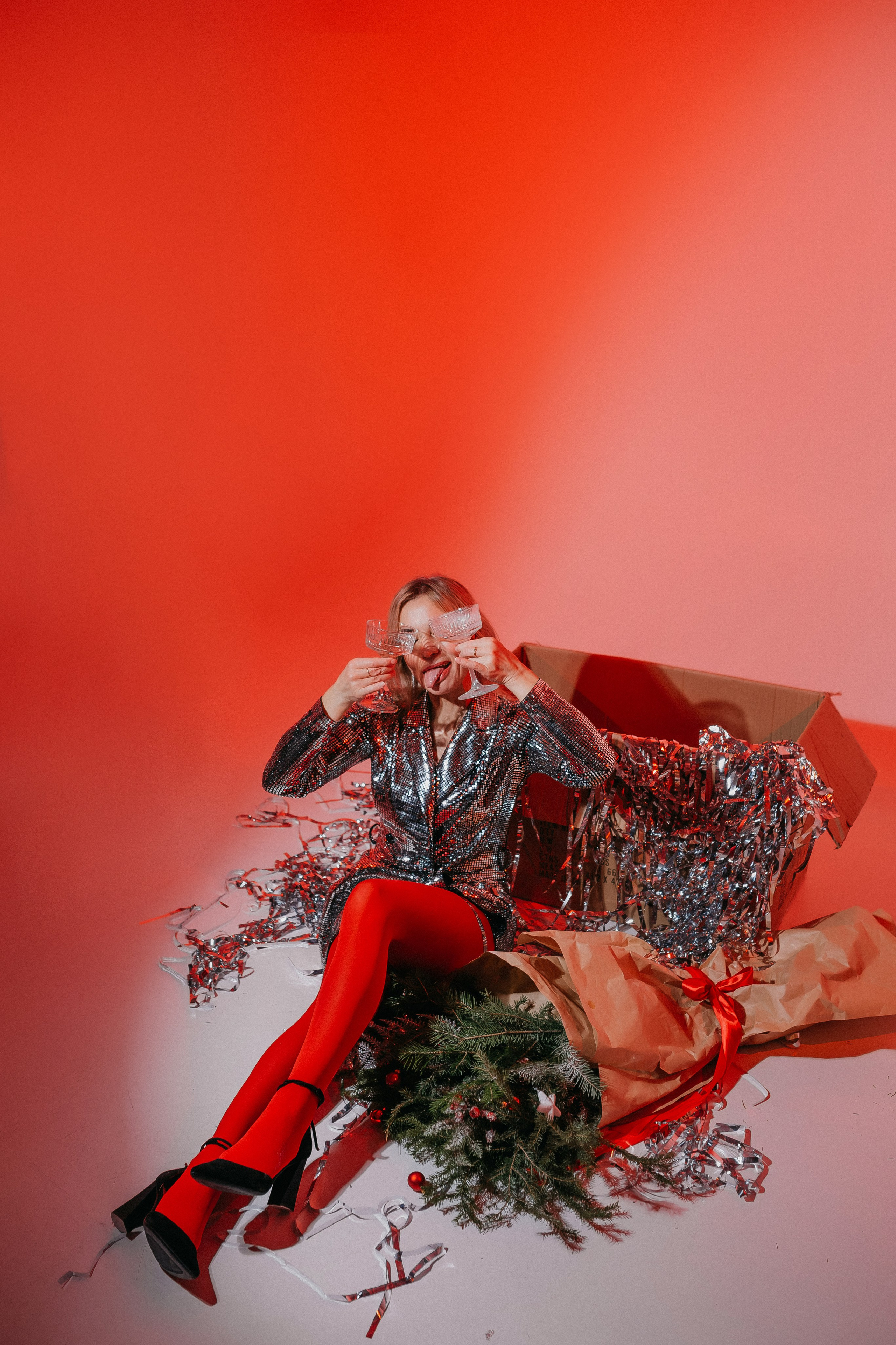 Лена. Что-то на новогоднем. Семейный фотограф в Сургуте