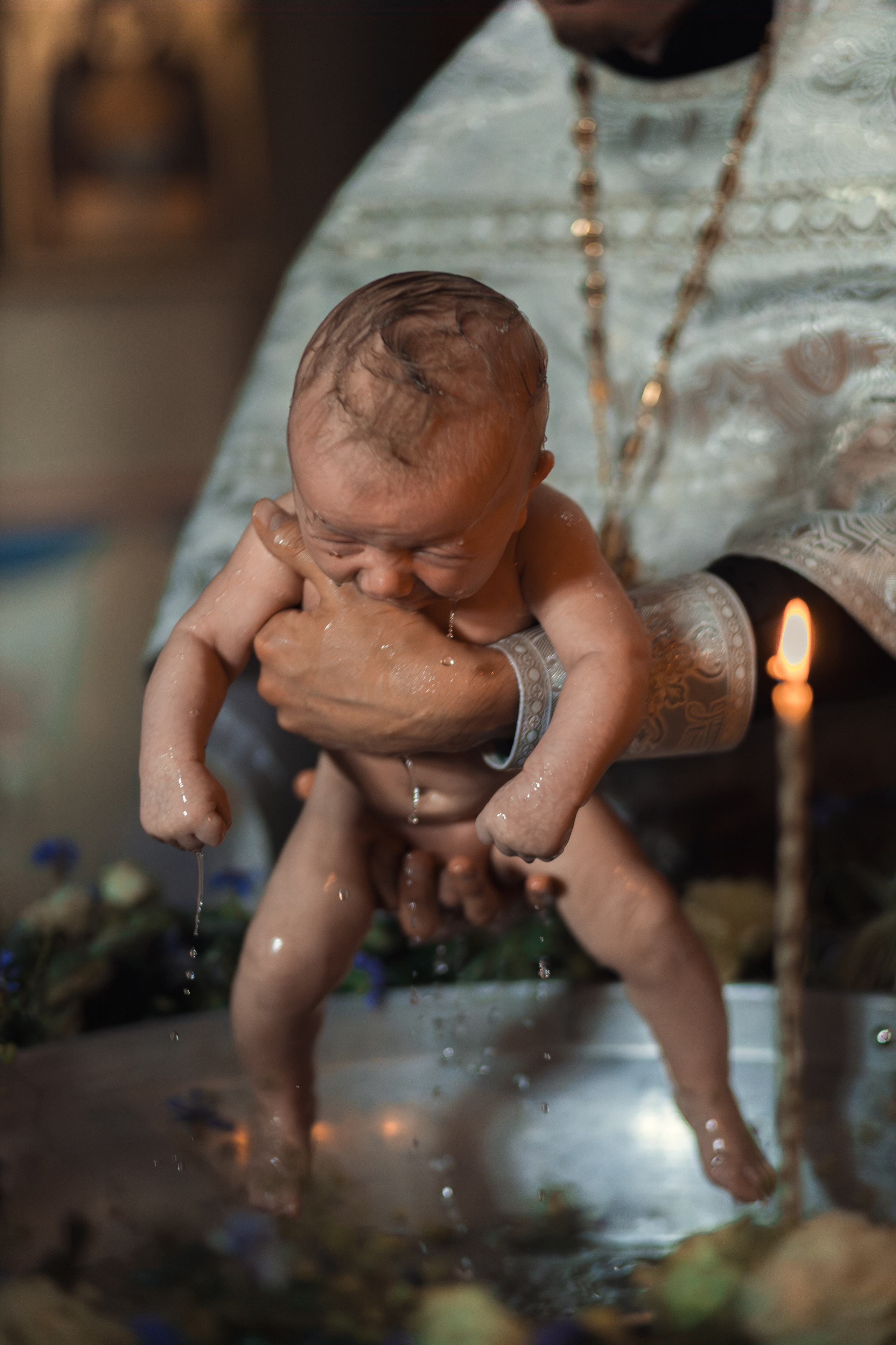 Крещение в Знаменской Церкви г. Переславль Залесский. Профессиональный фотограф в Москве и Мо Мария Шантарёва