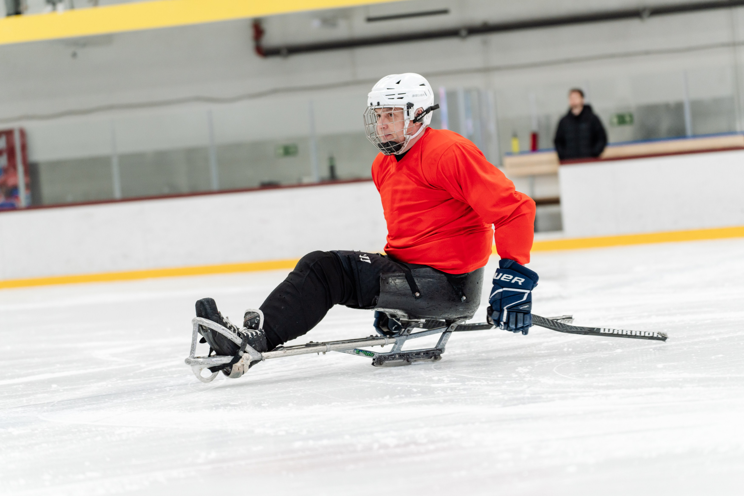 Игра в следж хоккей приуроченная 23.02.26 в арене Сталкер