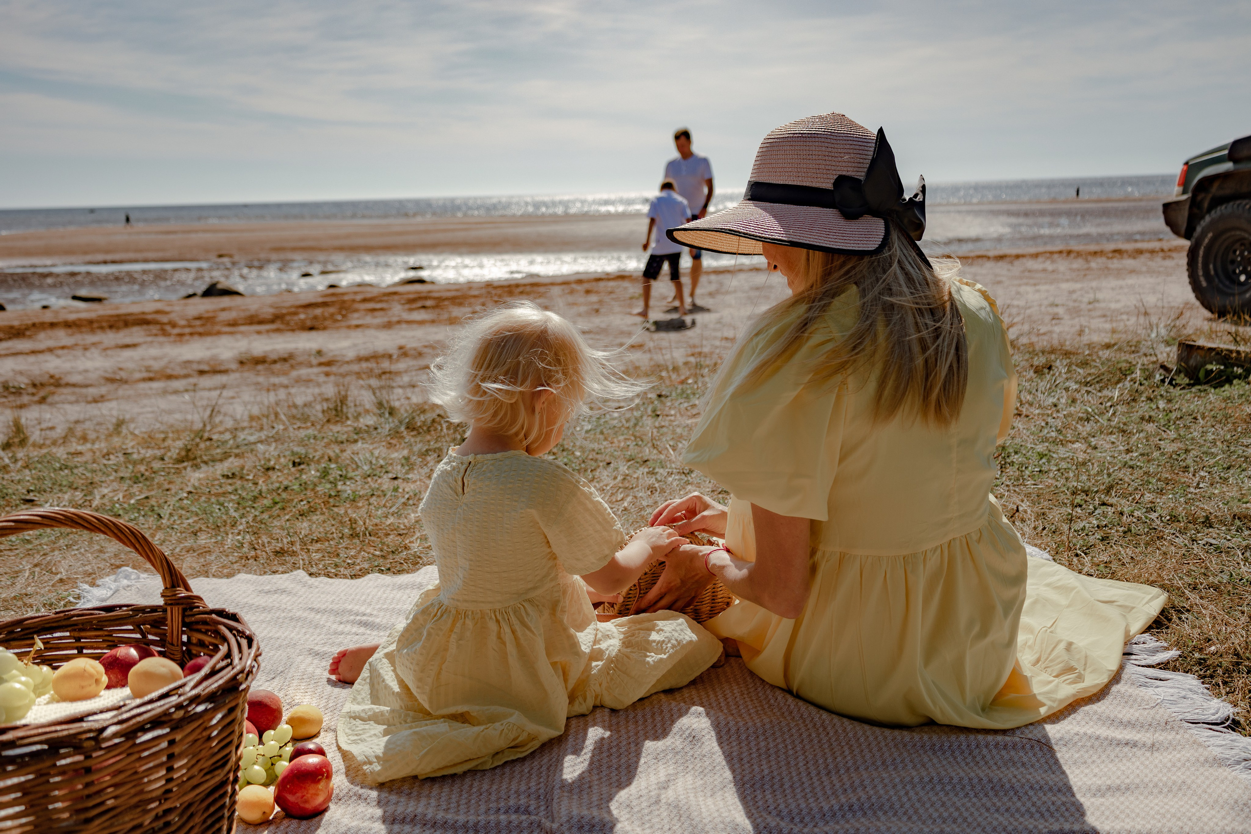 Пикник у белого моря. Креативный фотограф из Санкт-Петербурга Калинина Валентина