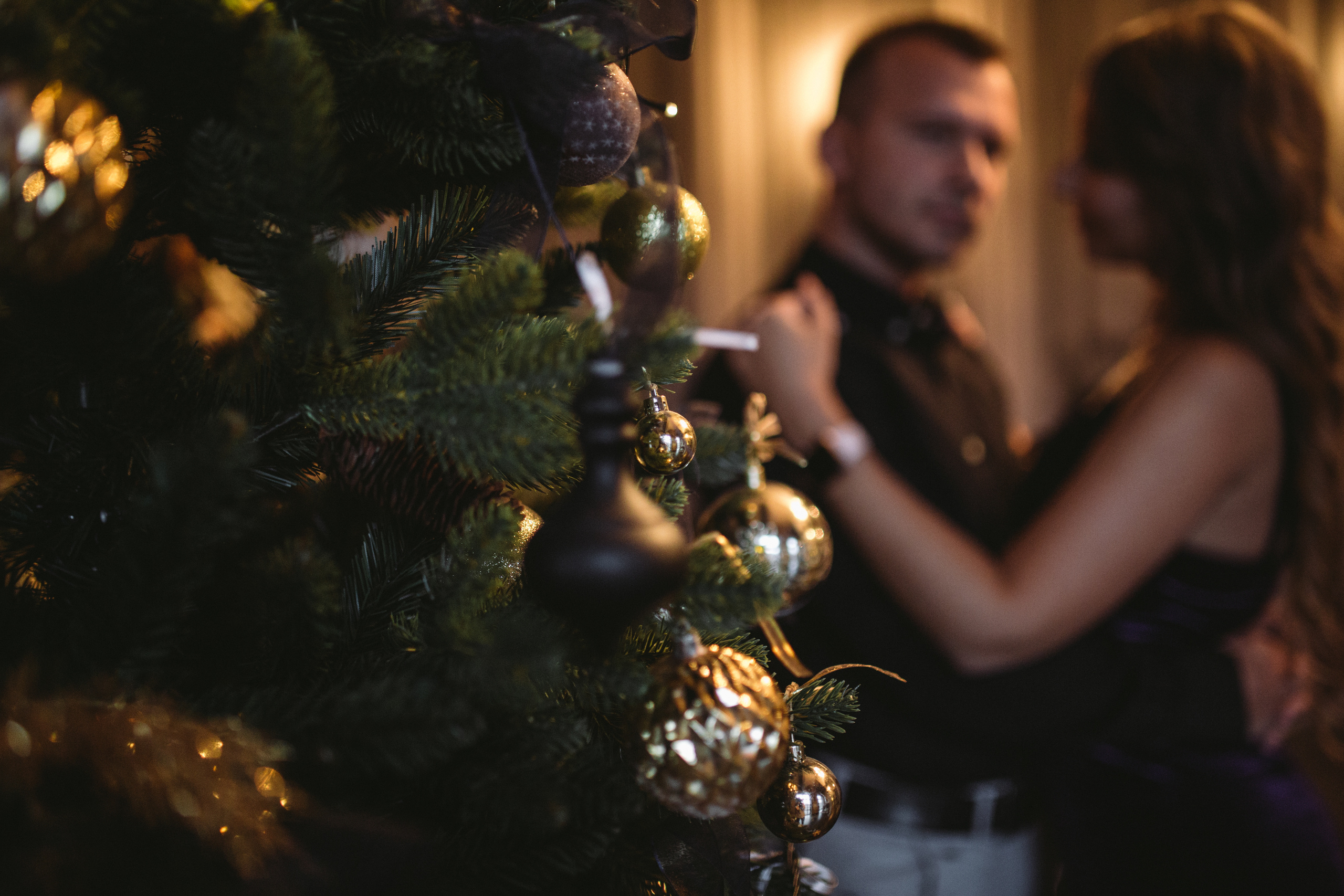 Олеся и Дима в Рождество. Свадебный и семейный фотограф в Санкт-Петербурге Исупова Юлия