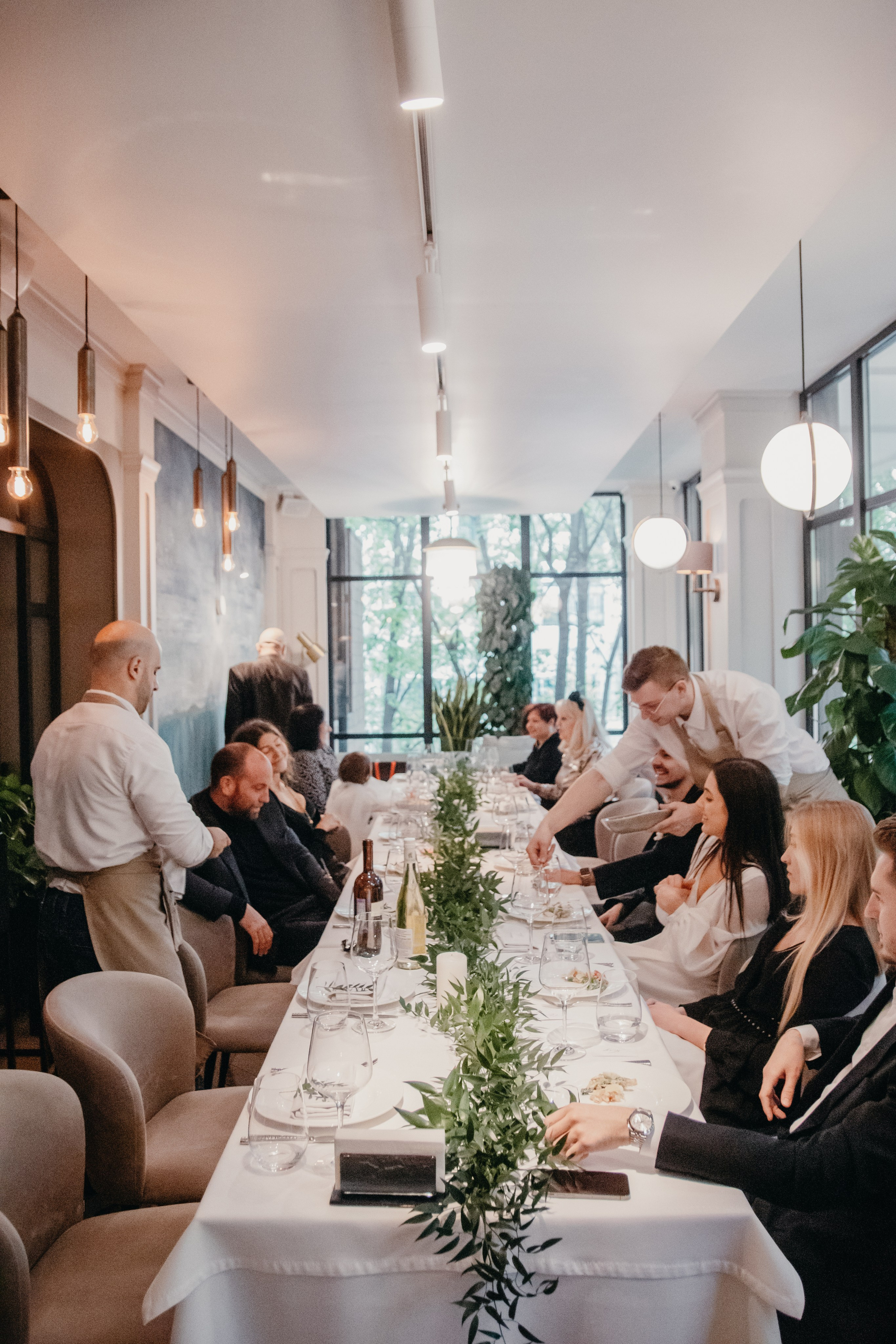 Свадебный ужин. Семейный фотограф в Москве