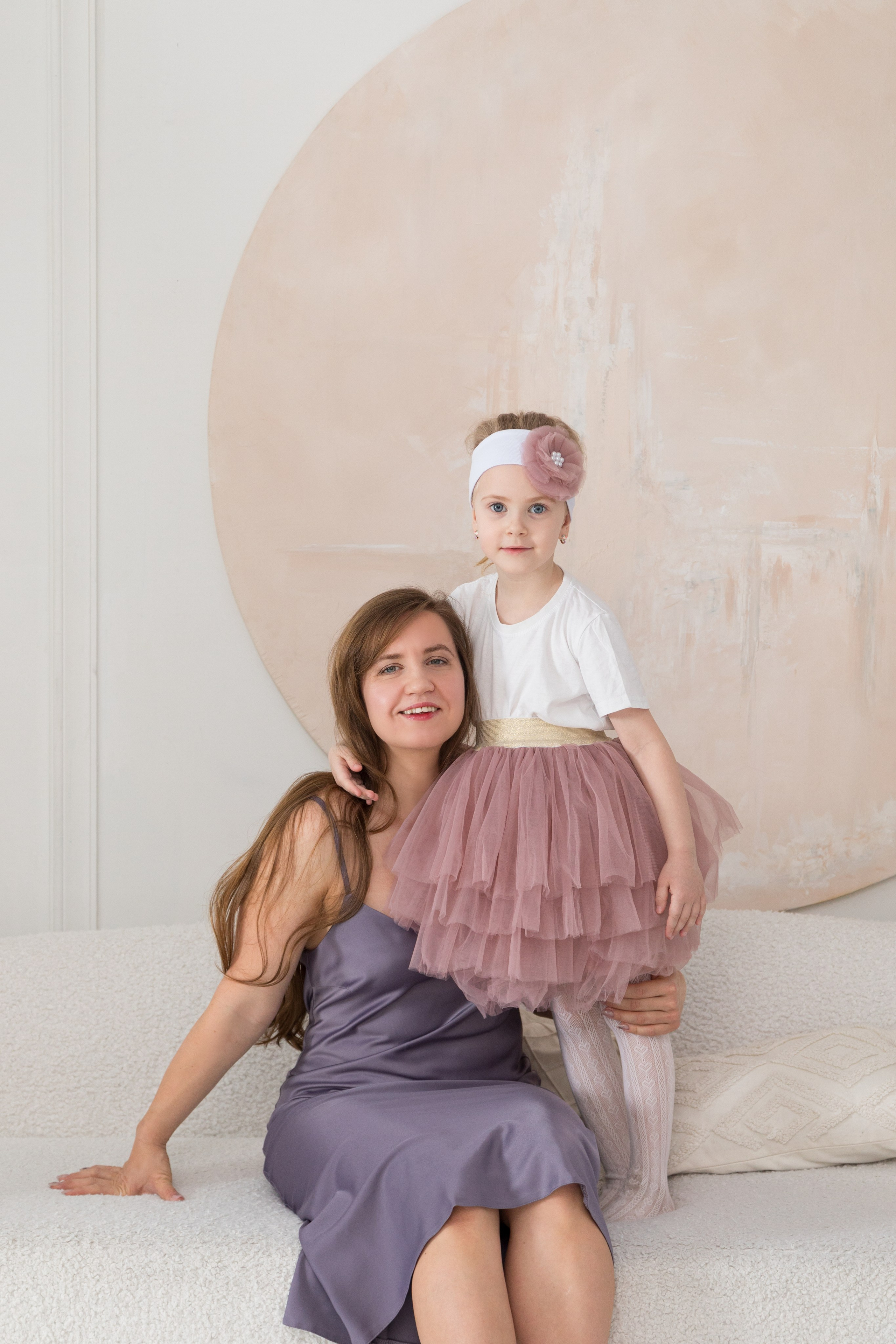 Семейная новогодняя съёмка в фотостудии Daily. Детский и контент фотограф Надя Волкова Санкт-Петербург