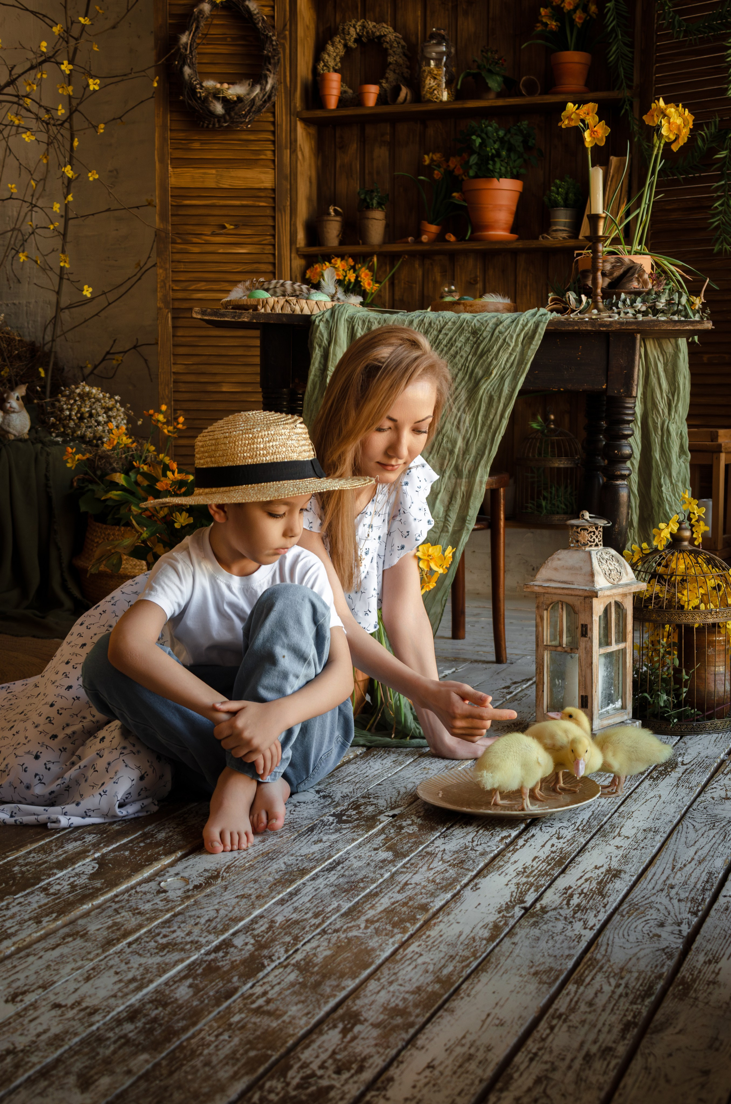 Мама и ее маленький фермер. Фотографы в Тюмени Андрей и Лидия Войвод