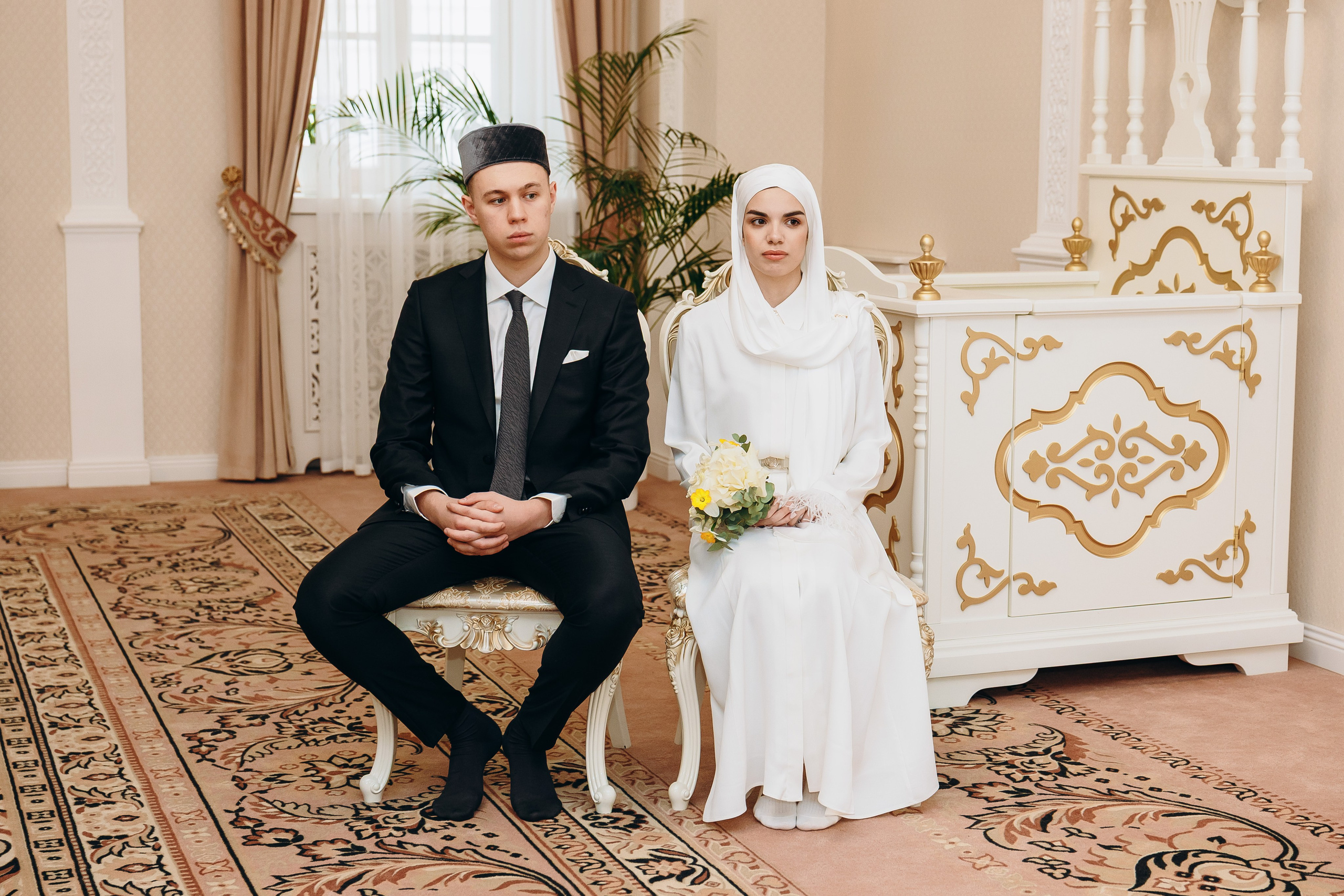 никах в мечети Марджани