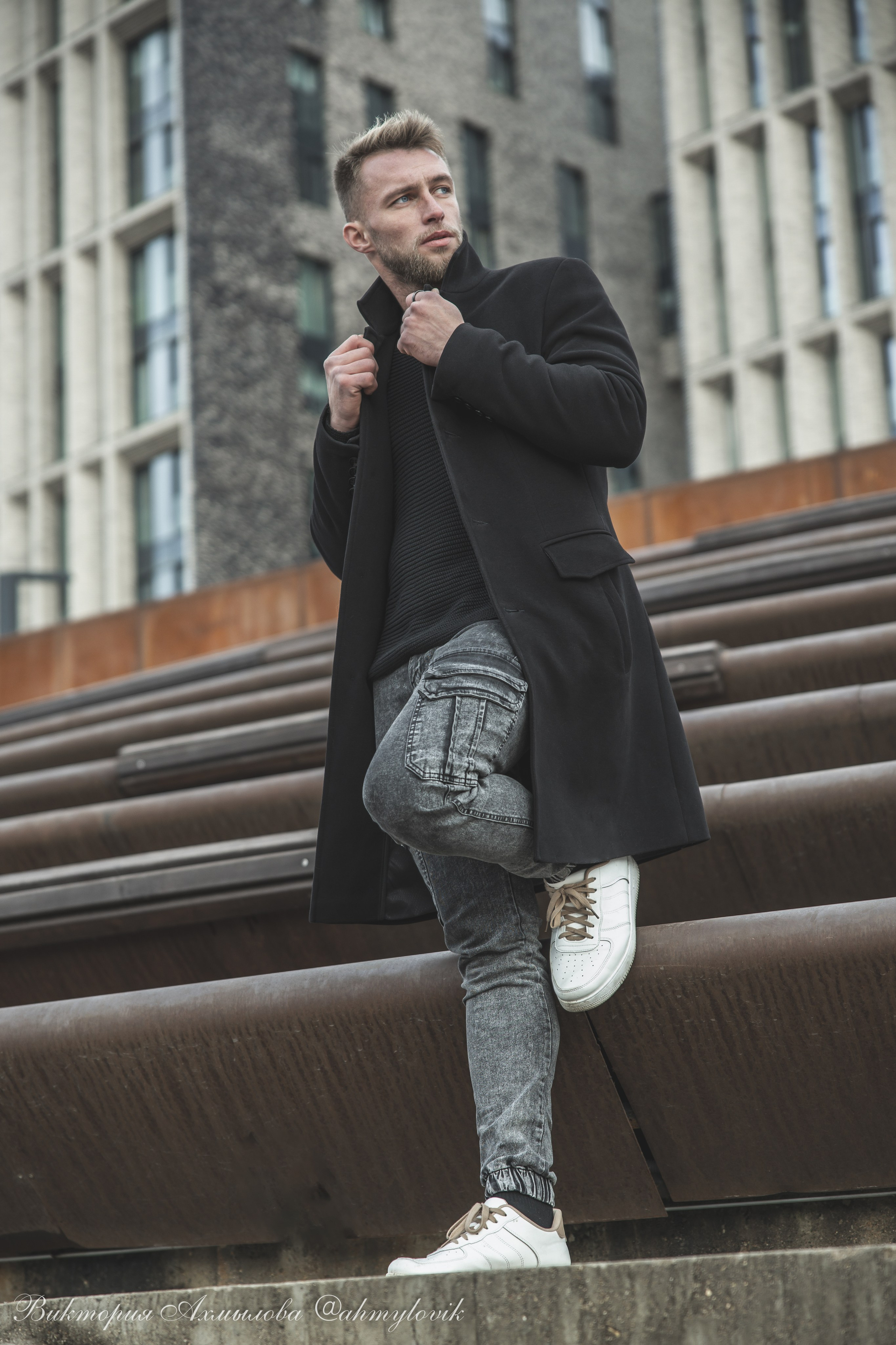 Прогулка с Хаски (Сергей). Виктория Ахмылова. Фотограф в Москве