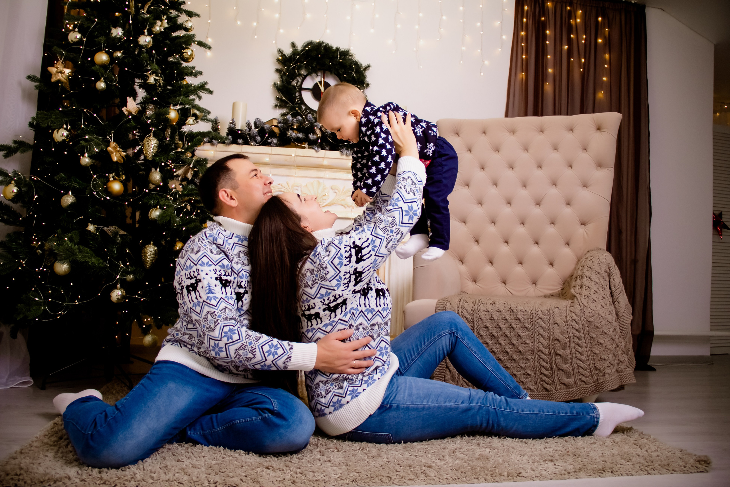 Семья Палкиных. Семейный фотограф в р. п. Маслянино Саишева Мария