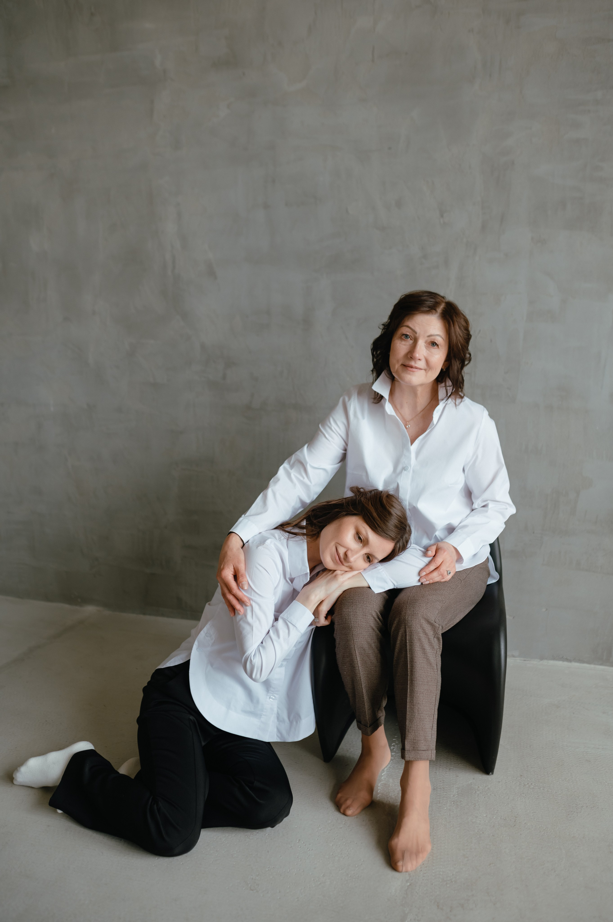 Полина с мамой. Семейный и детский фотограф в Туле