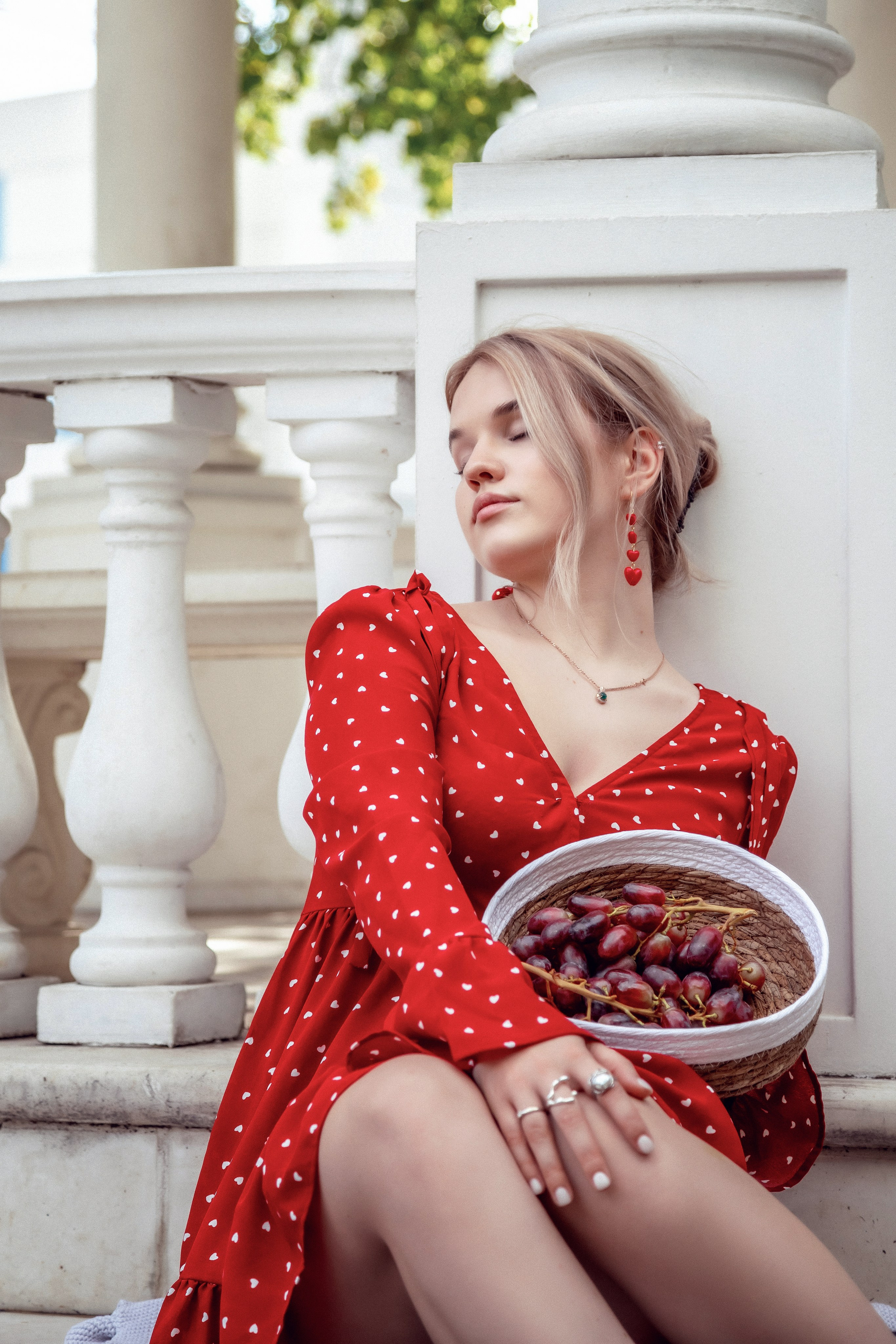 Фотопроект «Девушка с виноградом». Фотограф Алина Лебедь