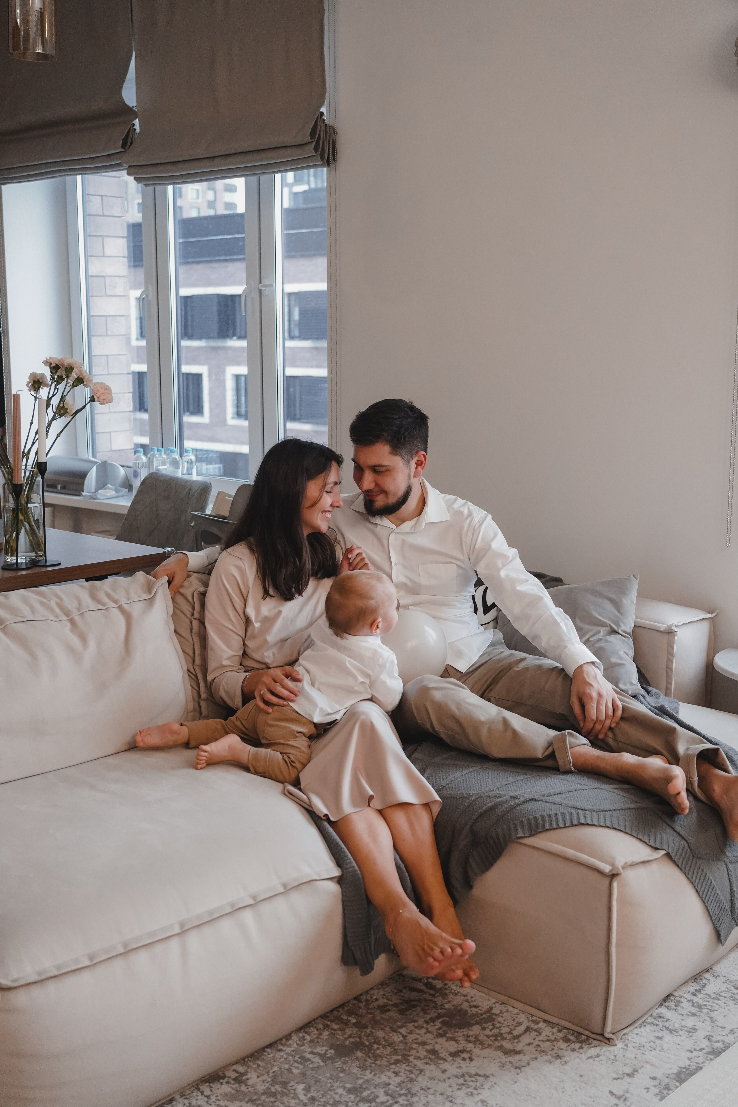 Семейная фотосессия дома. Фото и видео съемка