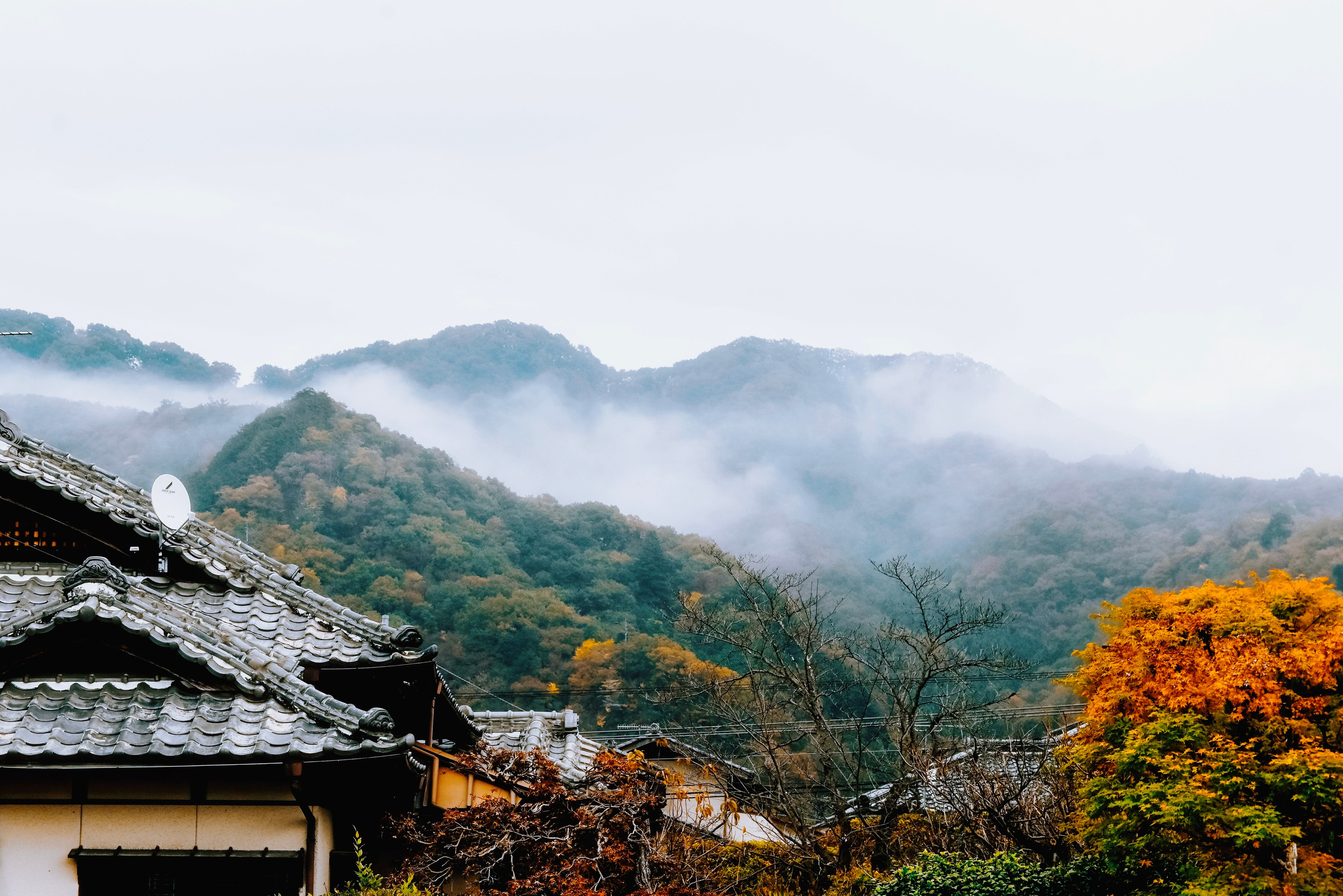 Japan village street. Iraogo