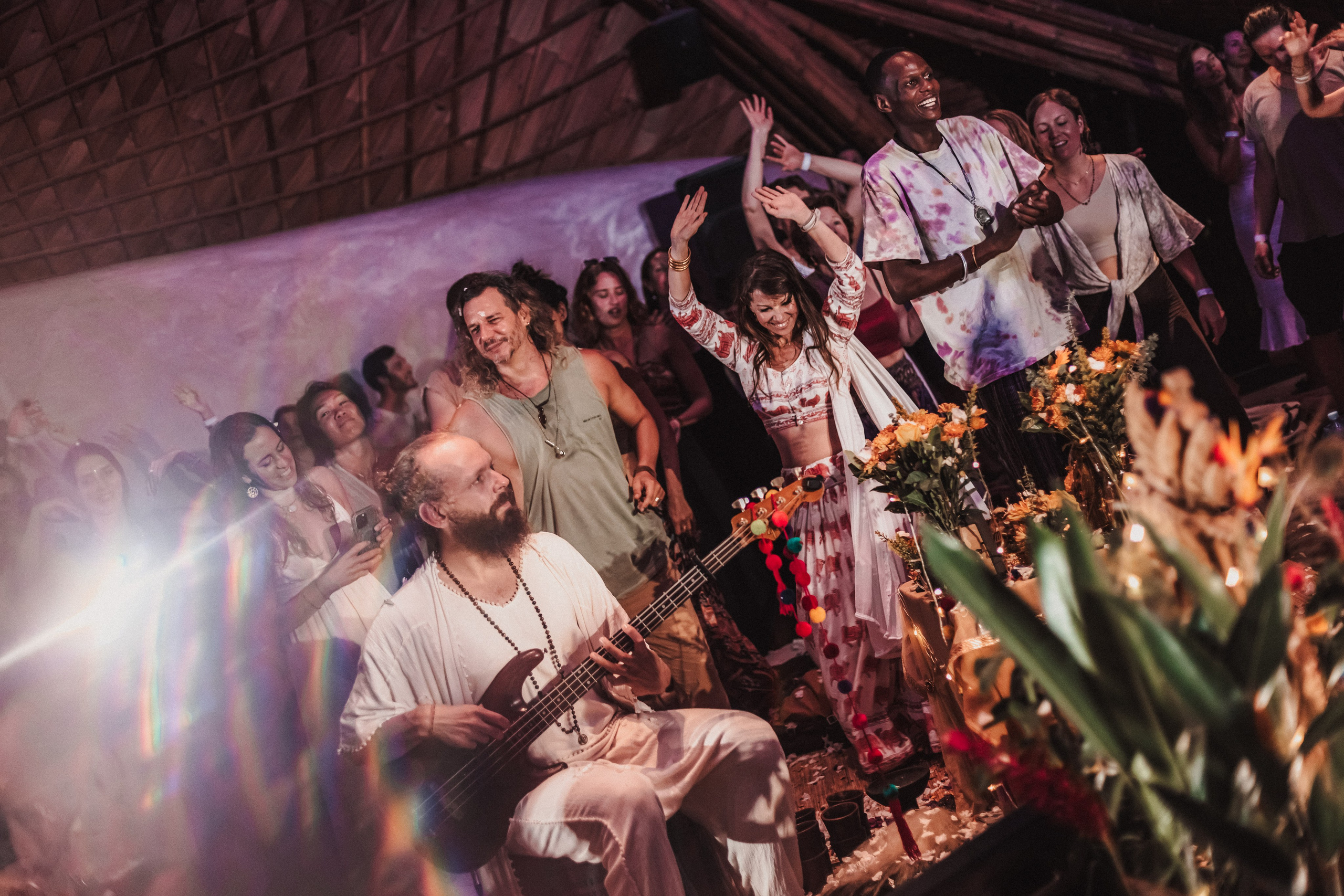 Hanuman Project kirtan at Alchemy march. Mariam Bagdasaryan