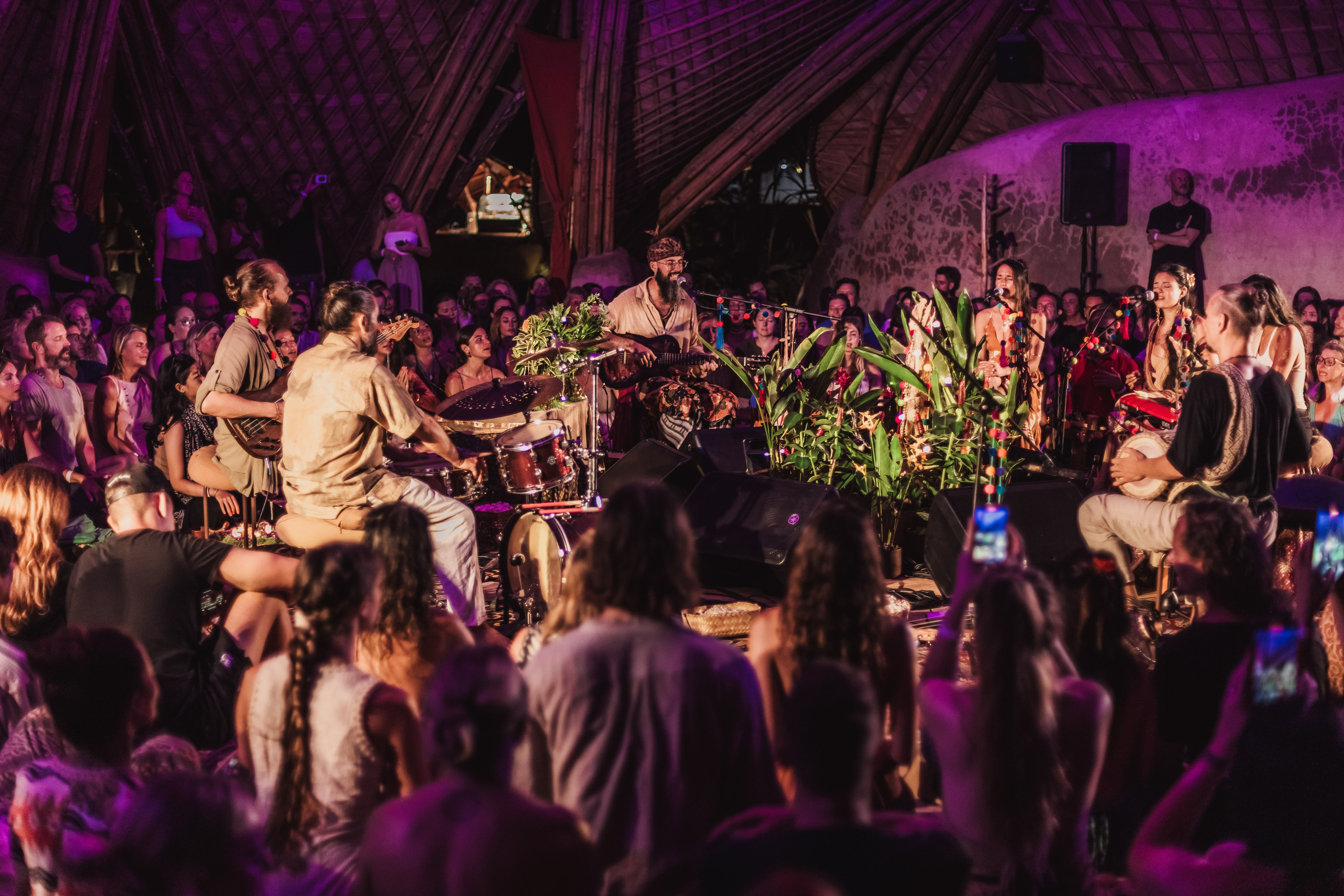 Hanuman Project kirtan at Alchemy april. Mariam Bagdasaryan