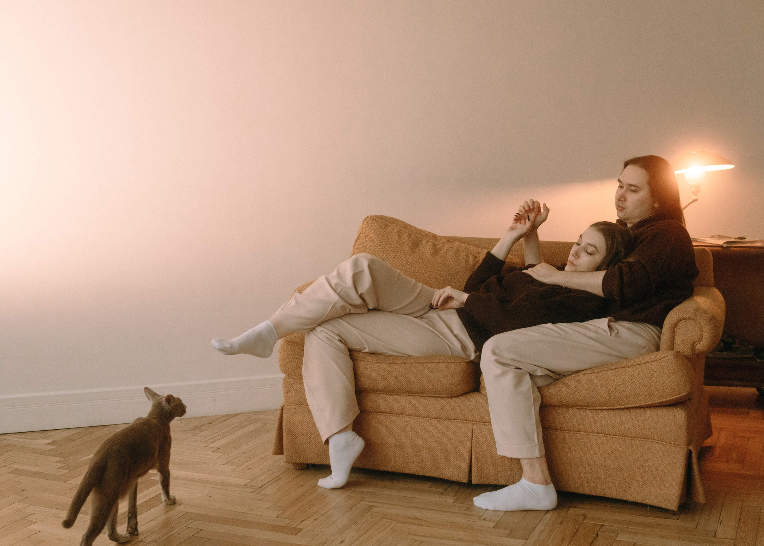 Амина, Булат и Орион. Фотограф-анималист Ксения Воробьева, Москва