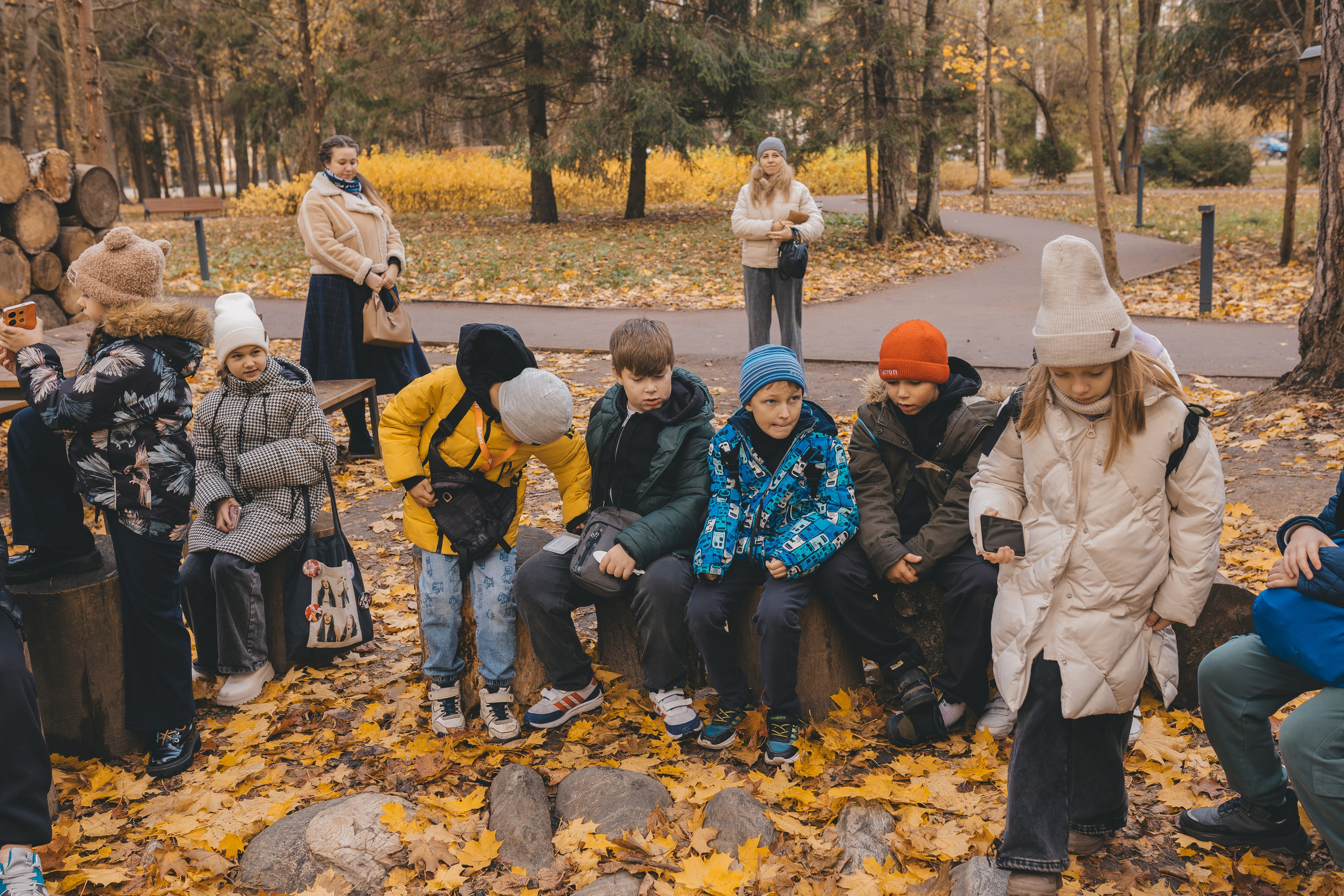 Репортаж школьной экскурсии. Семейный и женский фотограф в Москве Надежда Воробьева