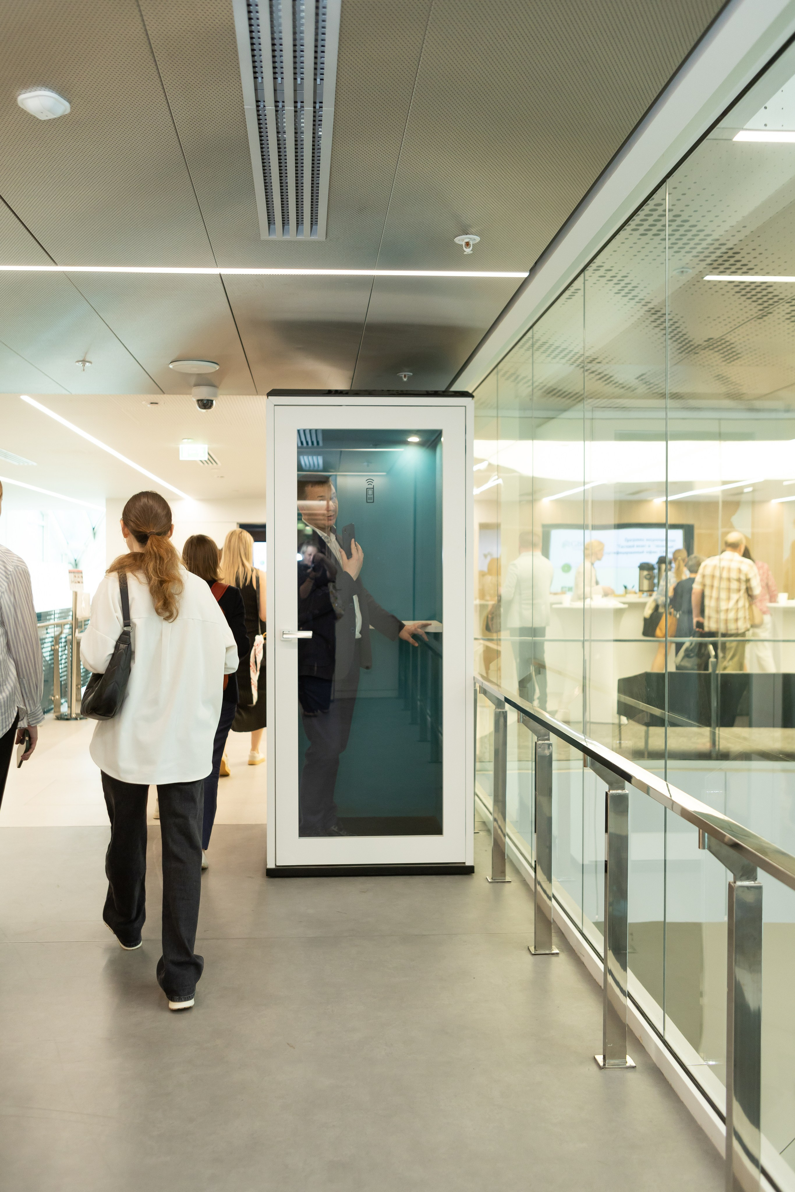 Гостевой визит в «зеленый» офис Сибур. Портретный творческий фотограф в Москве Надя Дудник