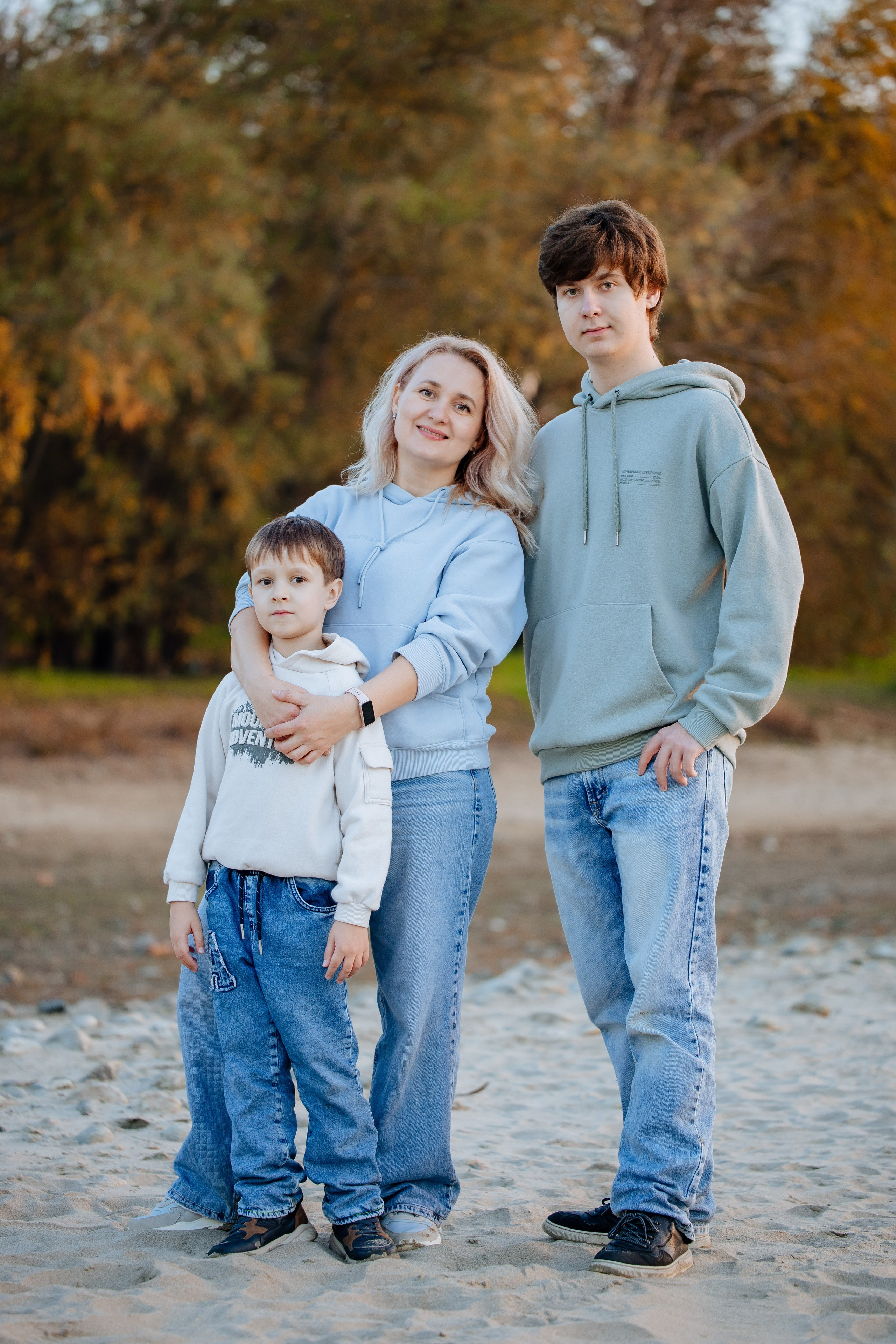 Осень. Профессиональный фотограф и видеооператор