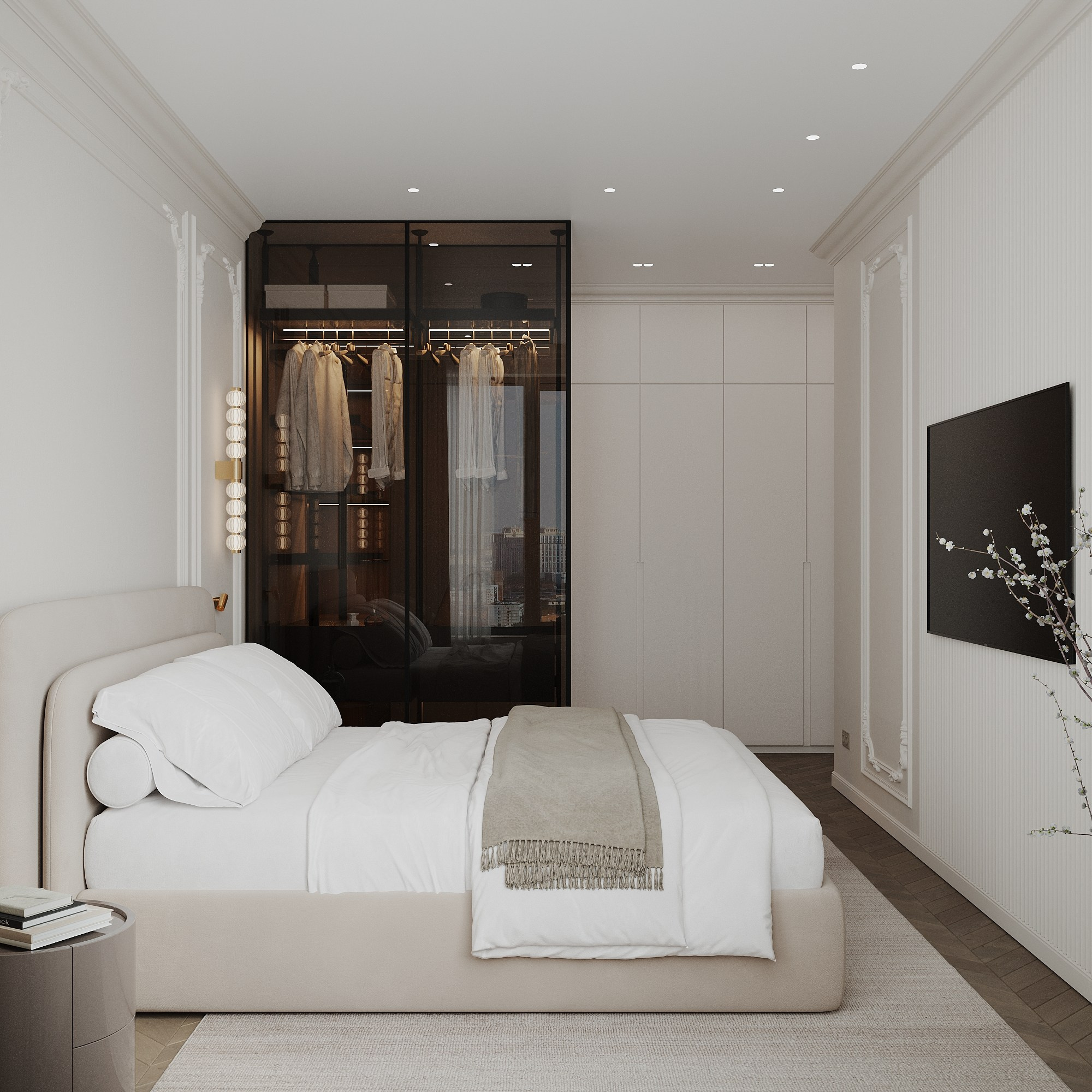 ЖК The One 65 кв.м, г. Санкт-Петербург. 3d визуализатор Анастасия Науменко