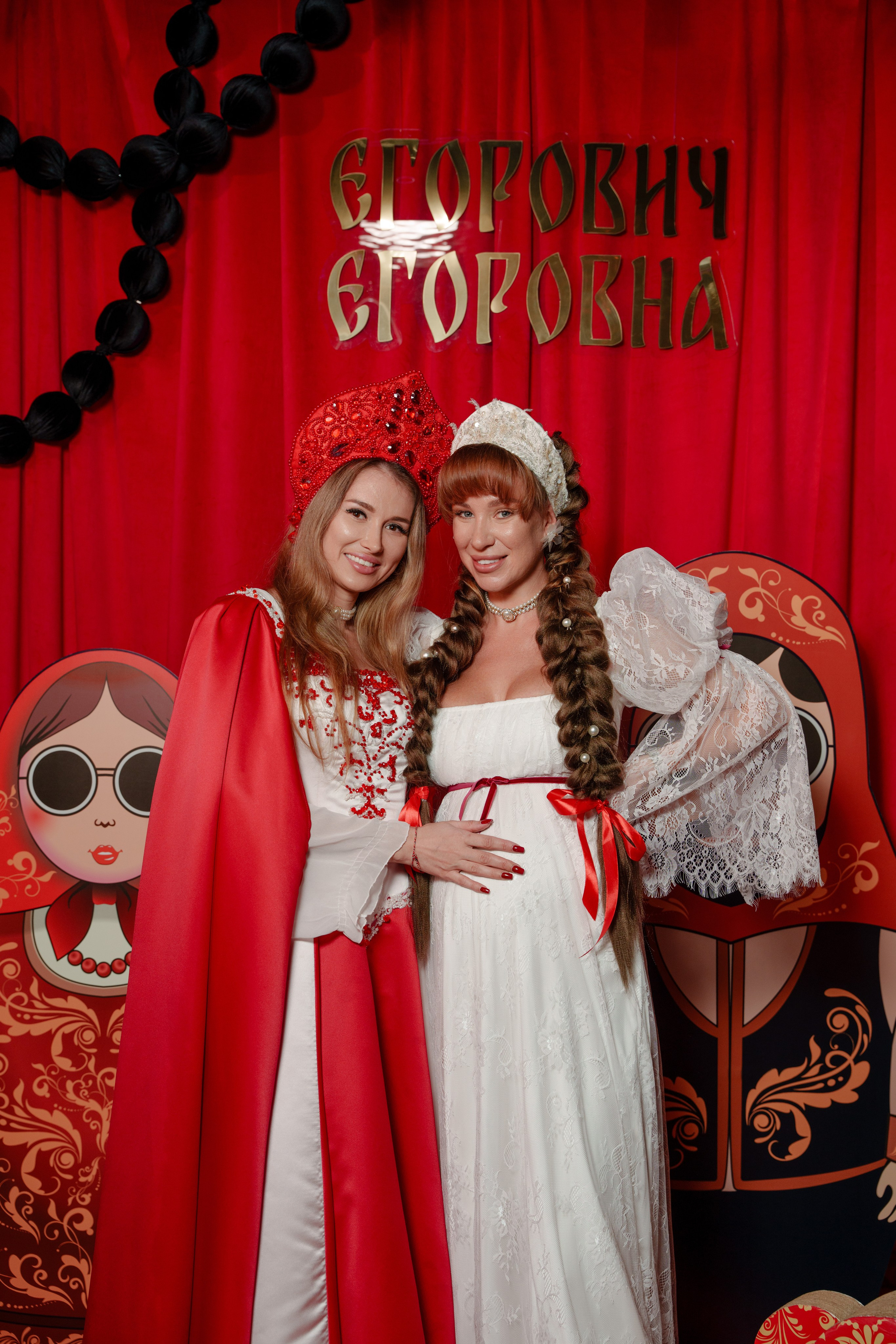 Репортажный фотограф на гендер пати в славянском стиле в Москве. Репортажный фотограф Москва Сергей Дружинин