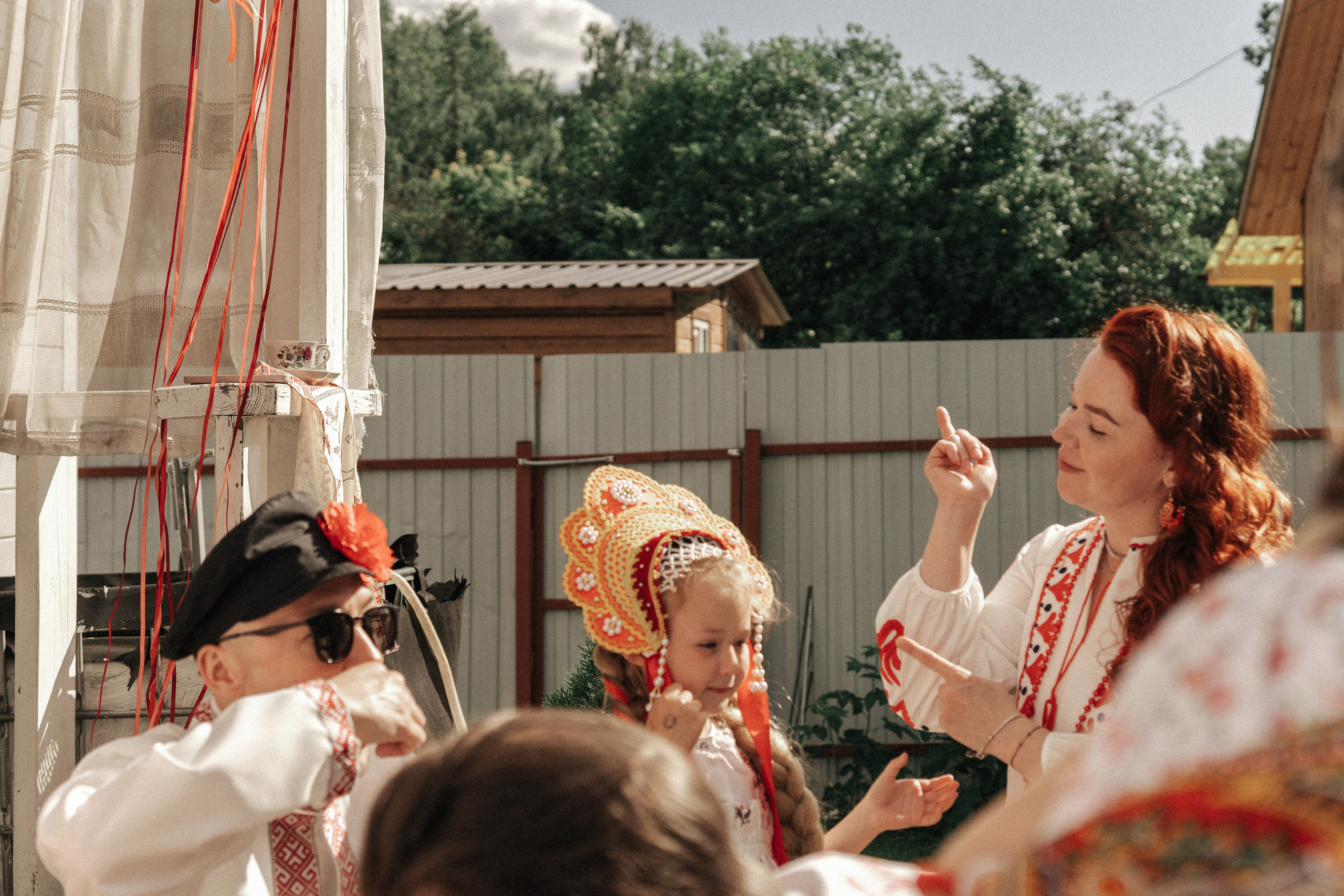 День Рождения в русском стиле. Alenasokolowa.ru