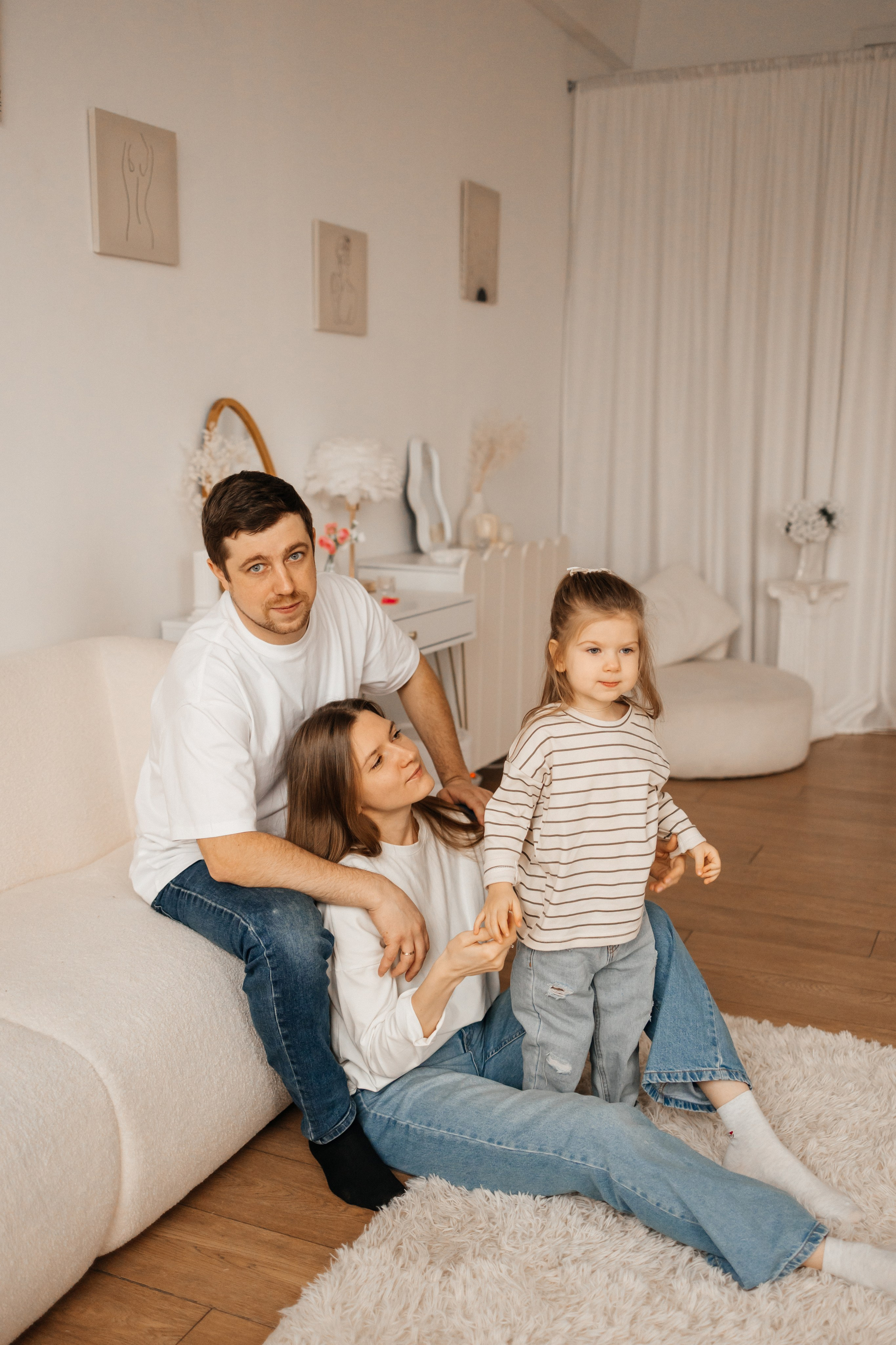 Семейная Съемка “Улыбки на Троих”