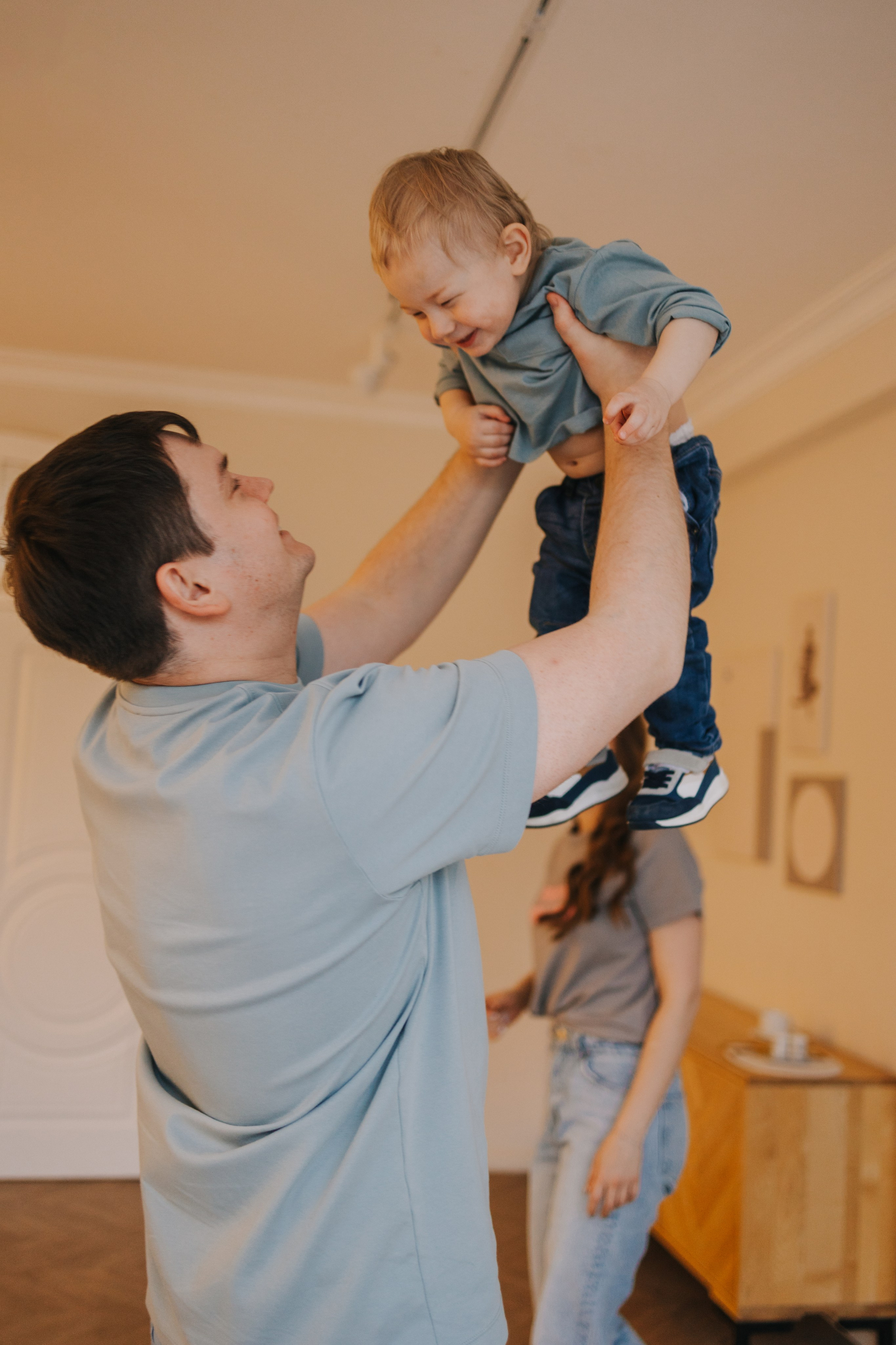 Большая семья. Домашняя фотосессия