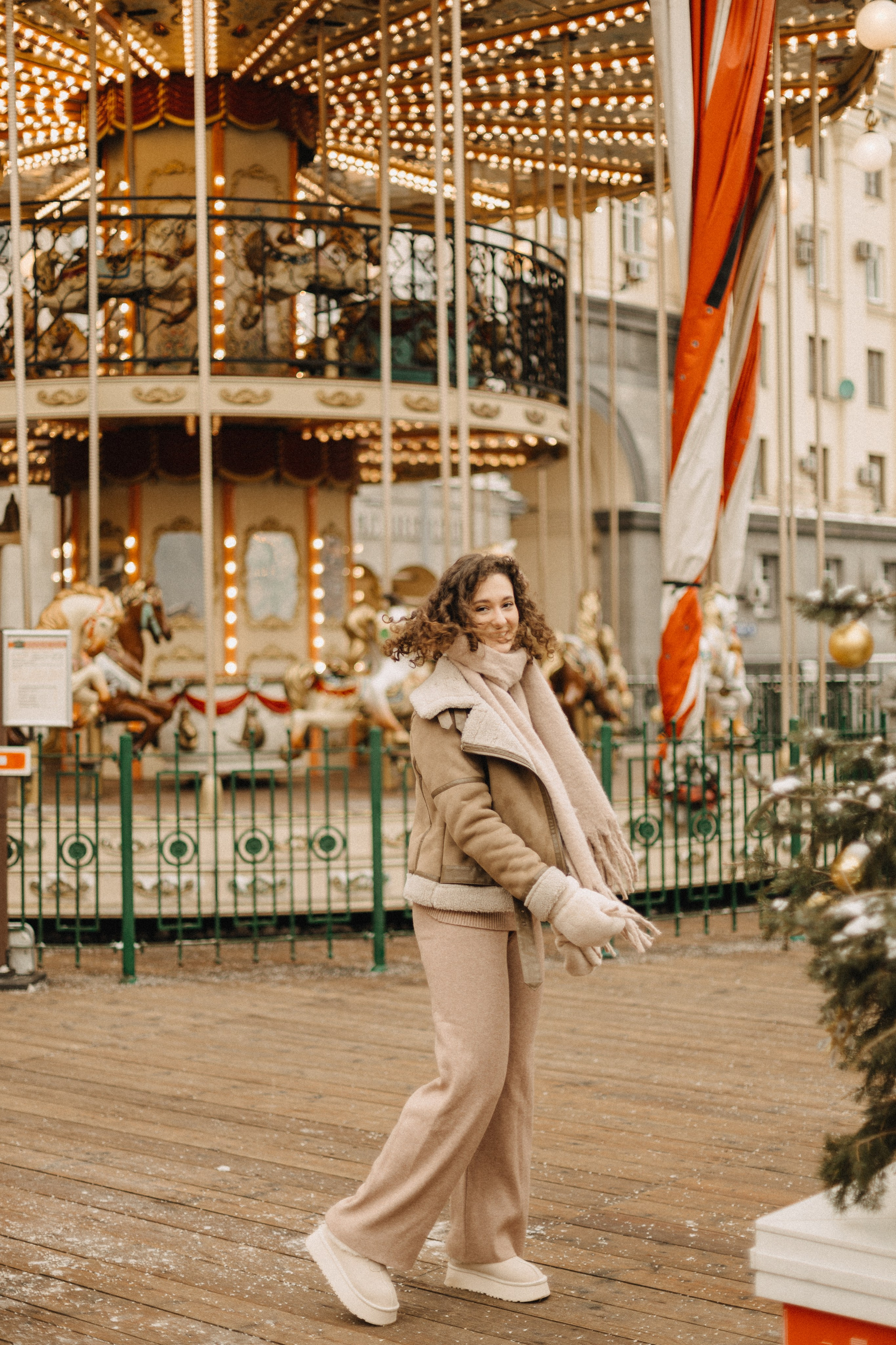 Новогодняя Мария. Фотограф Дарья Смирнова