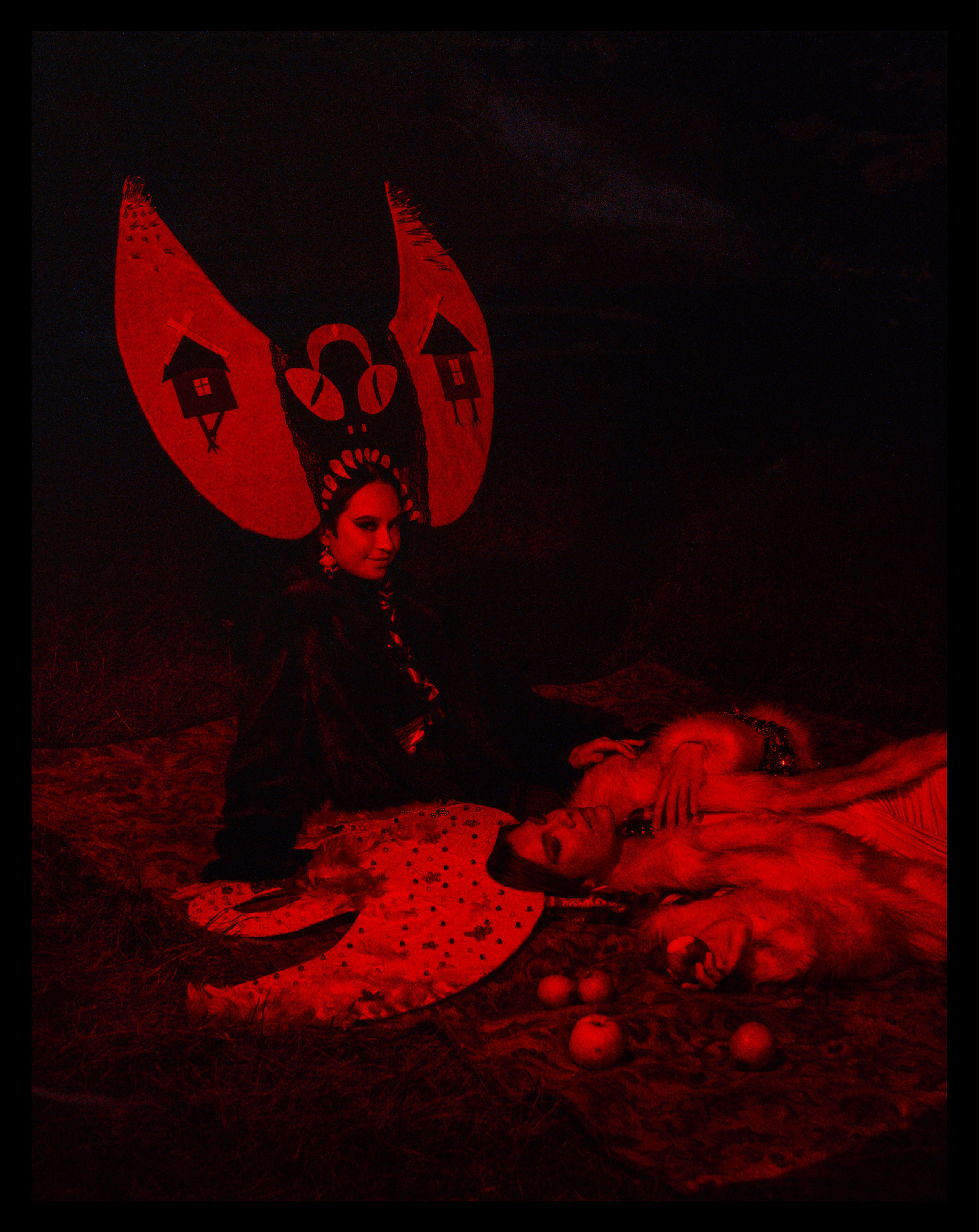 Кокошники. Маська