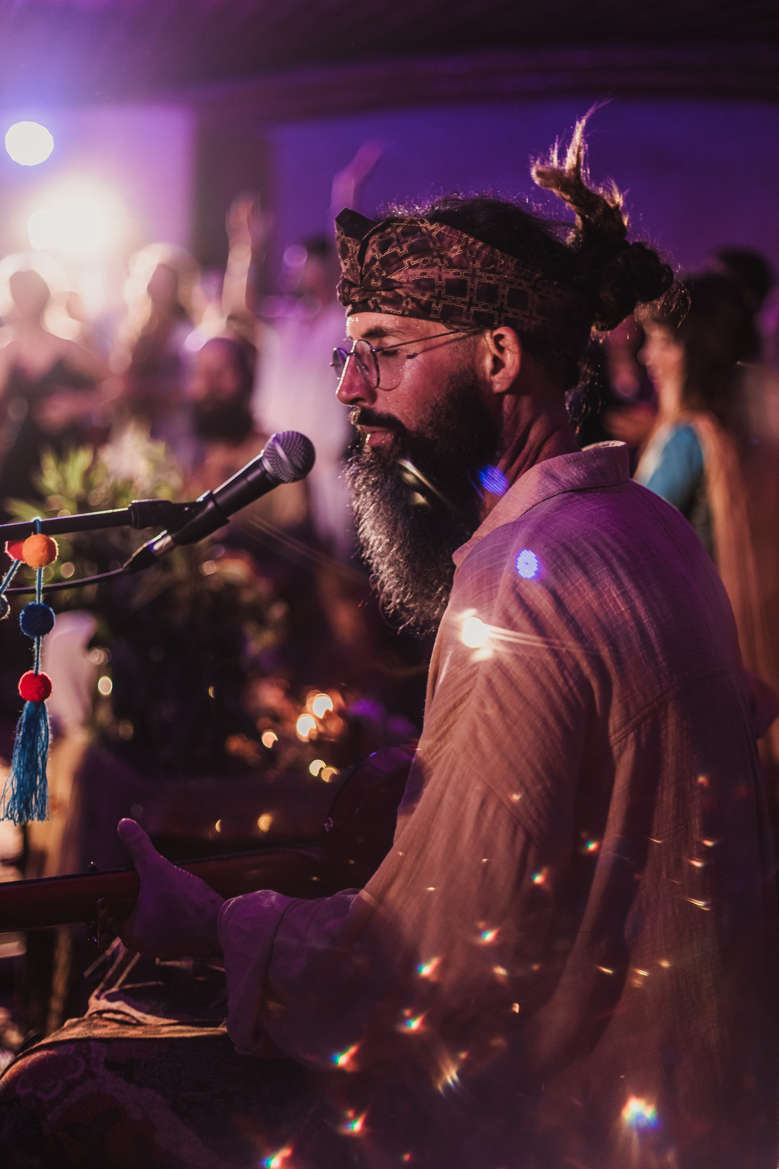 Hanuman Project kirtan at Alchemy april. Mariam Bagdasaryan