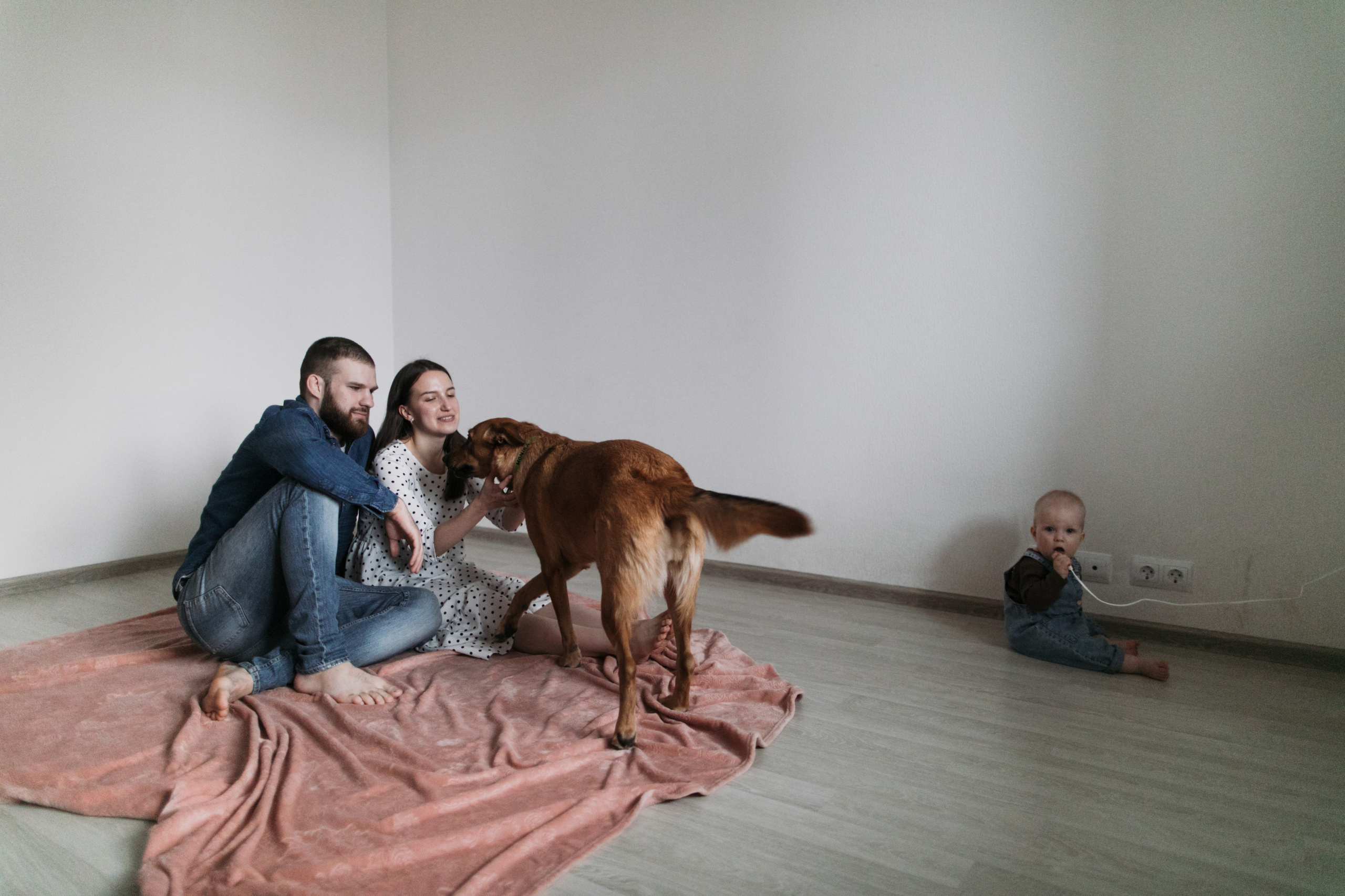 Маша, Степан, Тима и Мона. Свадебный фотограф в Москве Аля Загирова