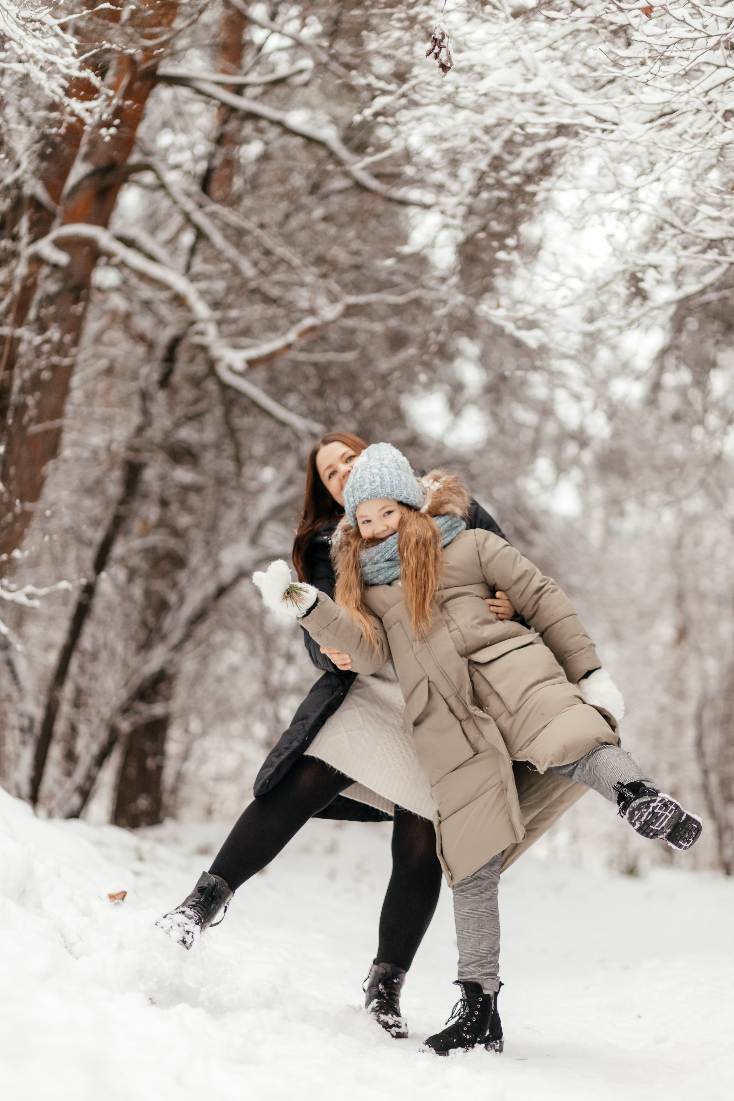 Зимняя прогулка. Семейный фотограф в Минске Приболовец Светлана