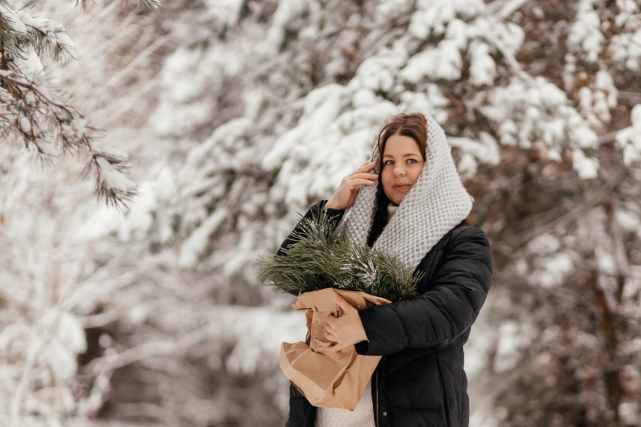 Зимняя прогулка. Семейный фотограф в Минске Приболовец Светлана