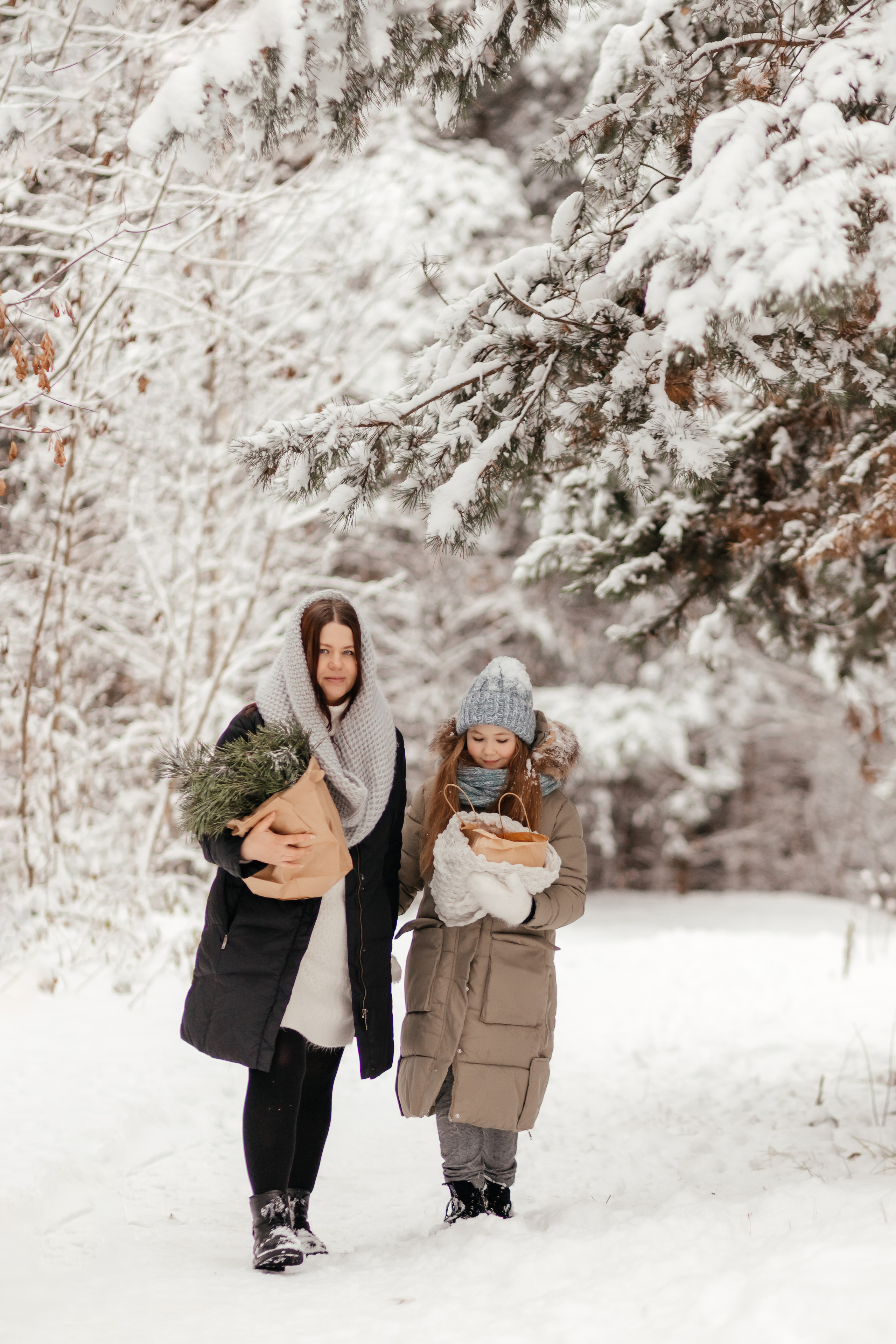 Зимняя прогулка. Семейный фотограф в Минске Приболовец Светлана