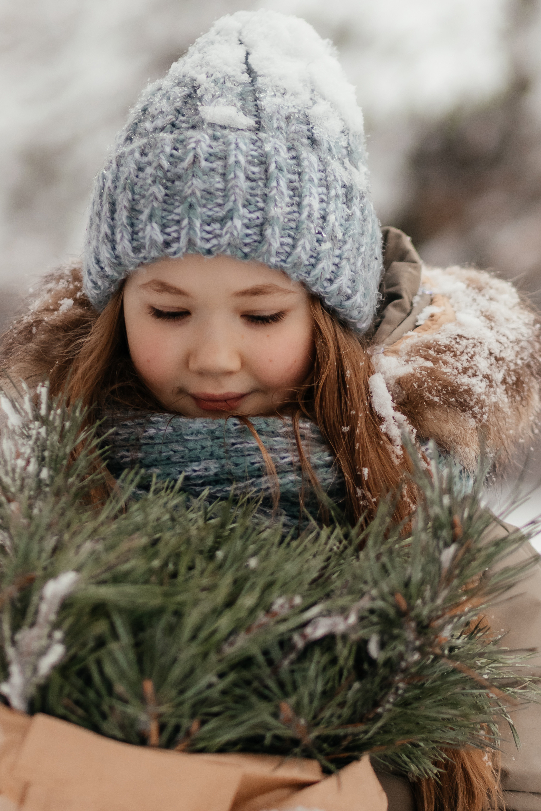 Зимняя прогулка. Семейный фотограф в Минске Приболовец Светлана