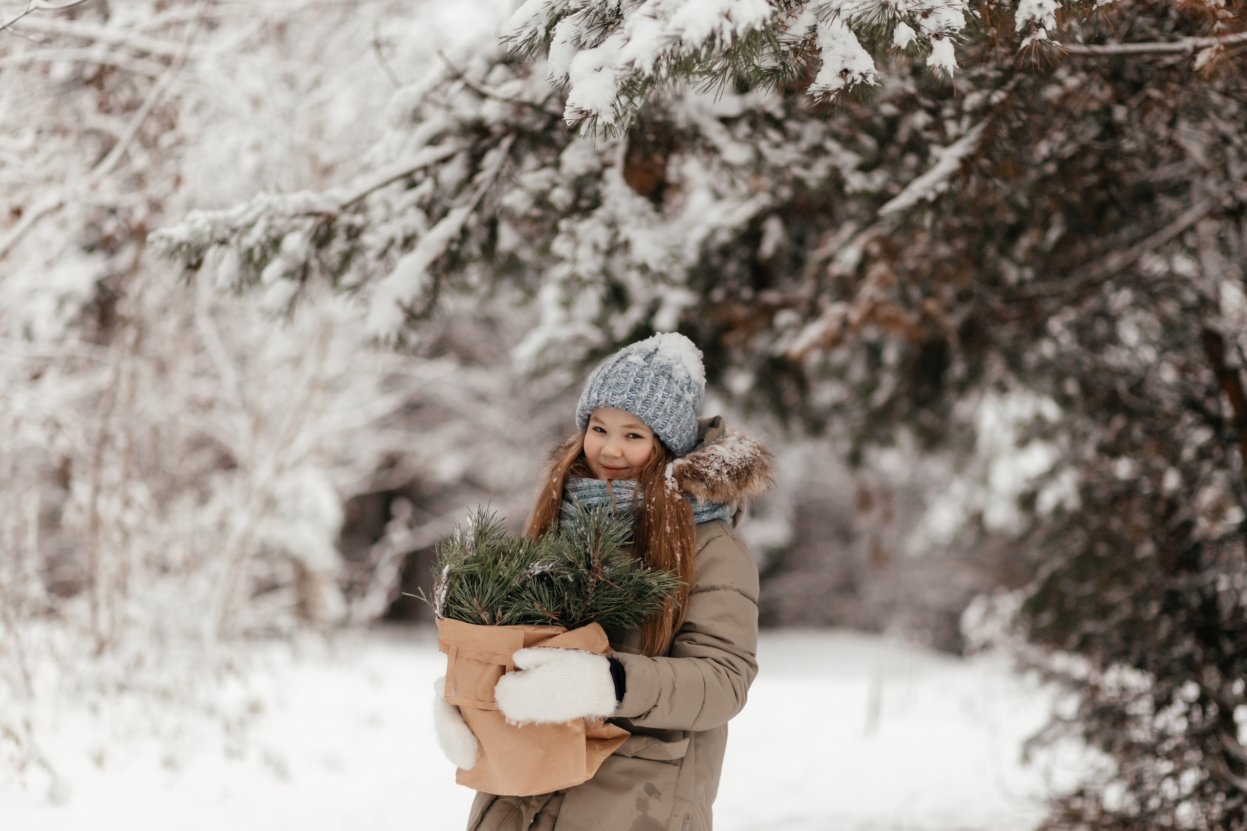 Зимняя прогулка. Семейный фотограф в Минске Приболовец Светлана