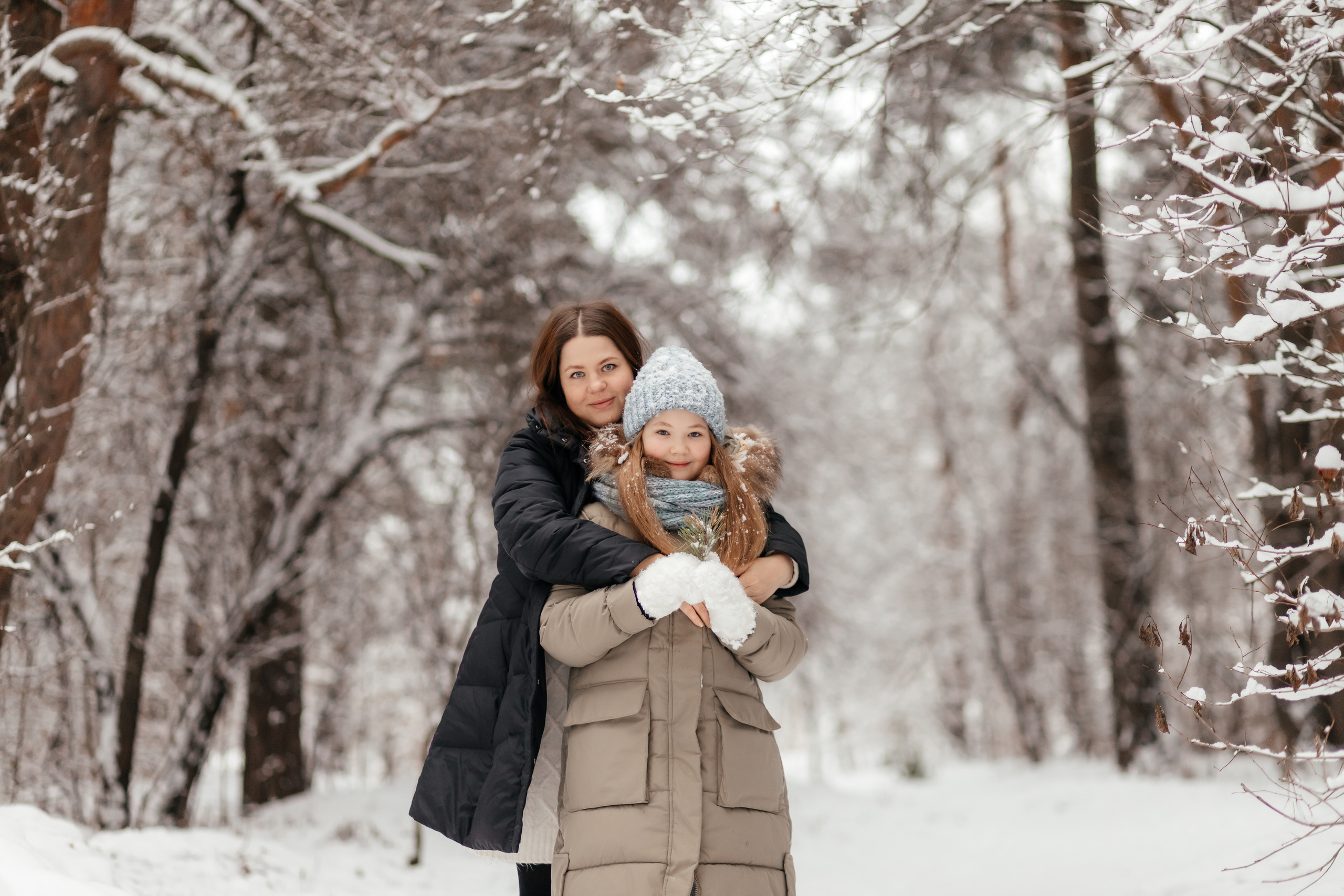 Зимняя прогулка. Семейный фотограф в Минске Приболовец Светлана