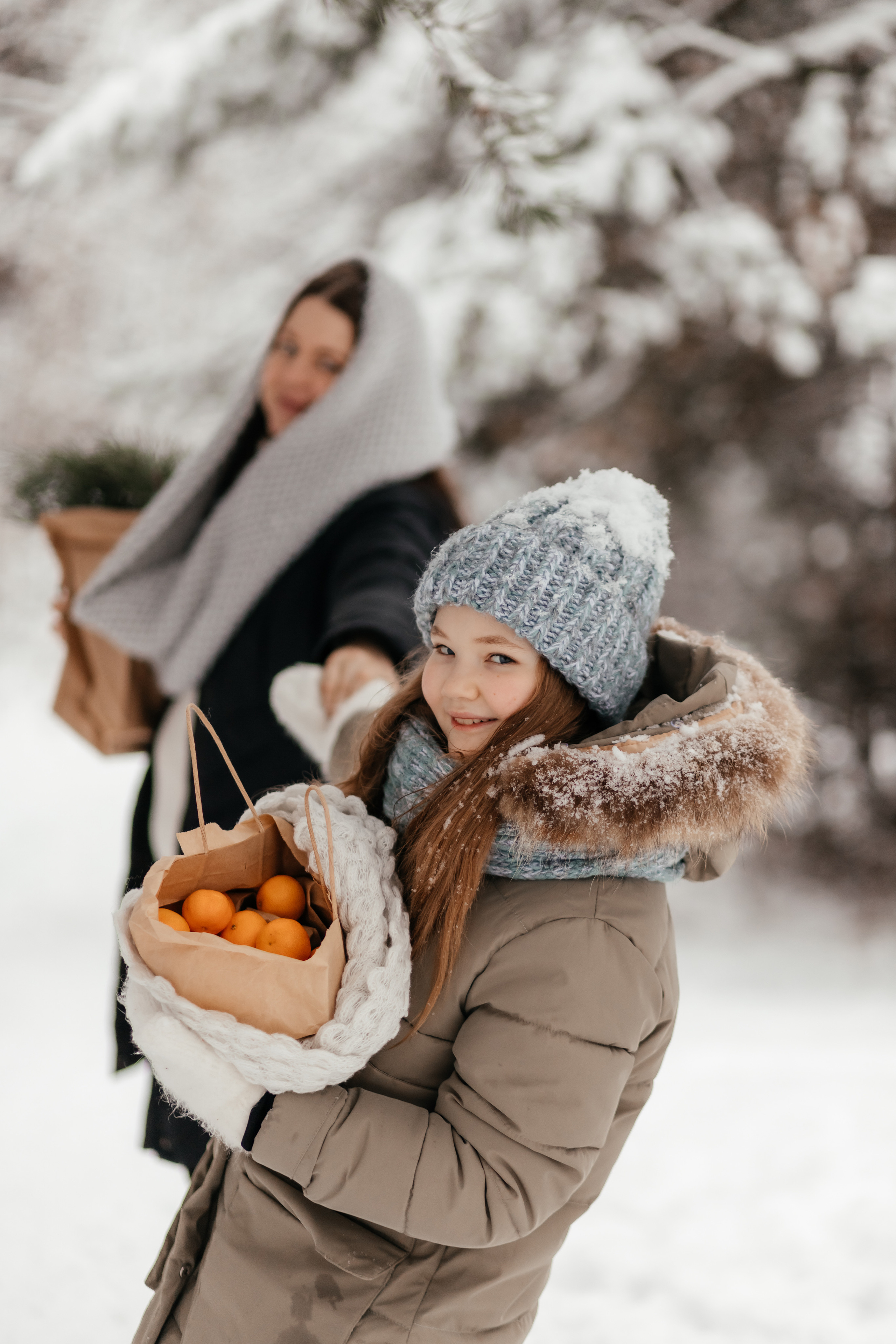 Зимняя прогулка. Семейный фотограф в Минске Приболовец Светлана