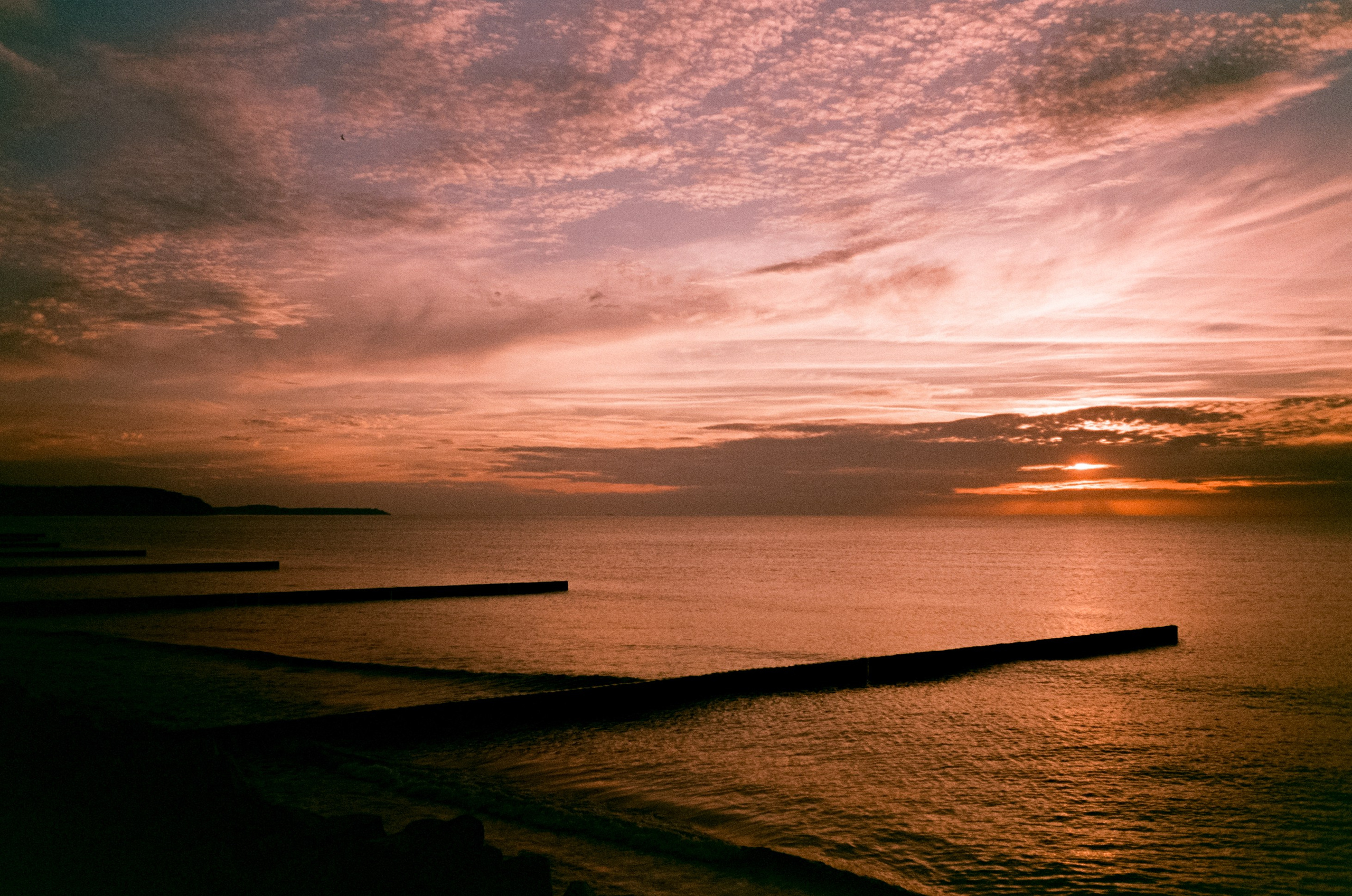 Закаты Зеленоградск, Светлогорск / Ricoh MF-1 / Konica Centuria 400