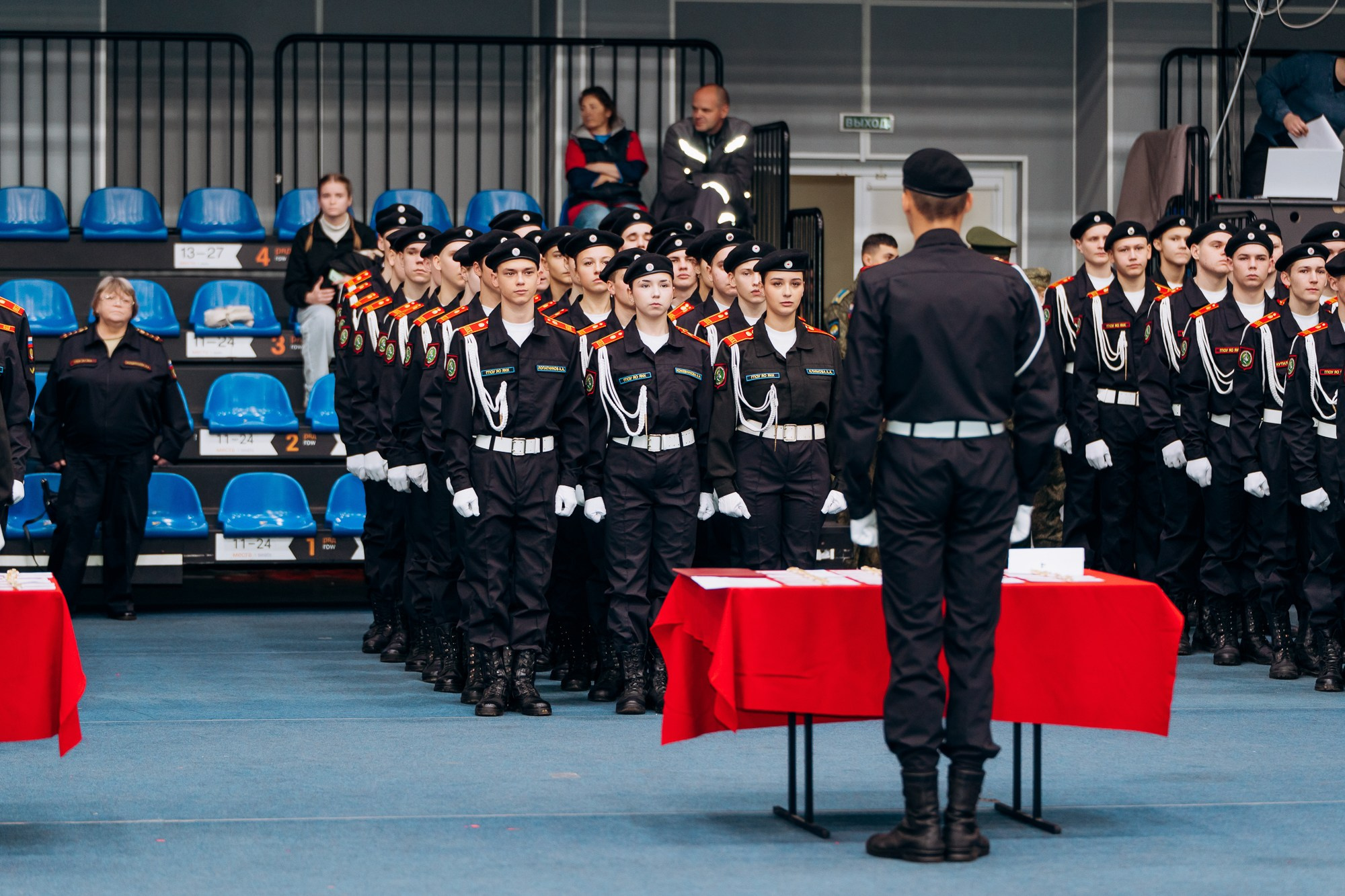 Принятие присяги кадетами. Свадебный и репортажный фотограф в Ярославле Евгений Сальников