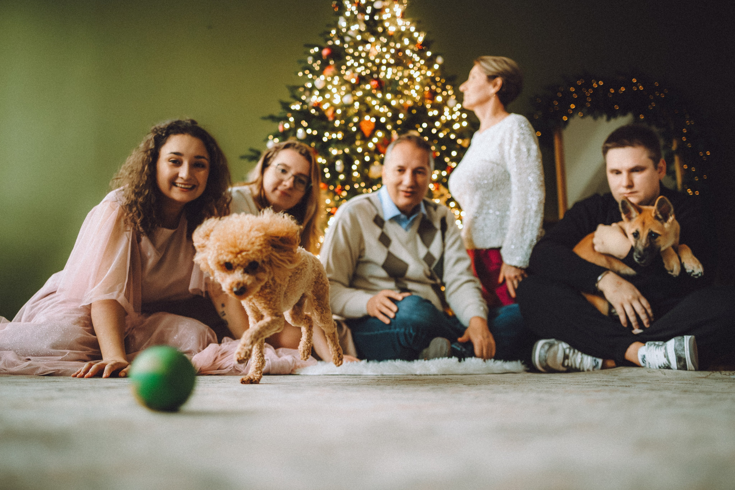 Джули, Шелли и их семья