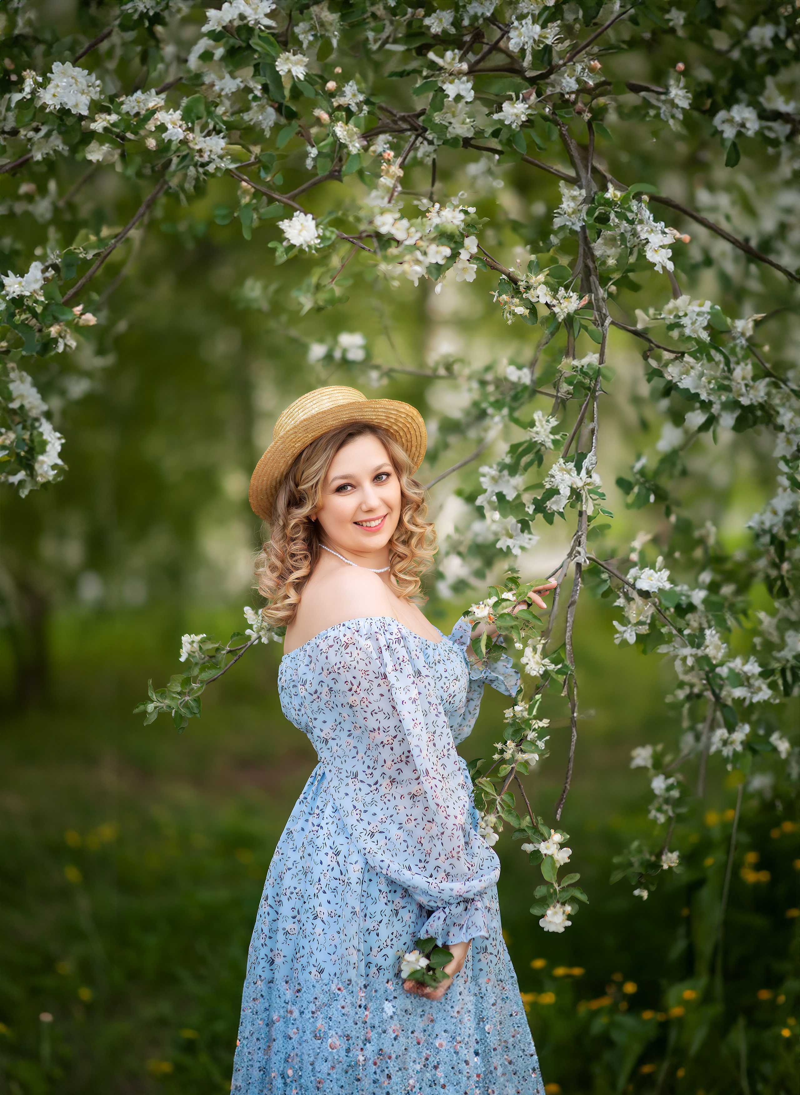 Цветущие сады. Детский и семейный фотограф Москва Рязань