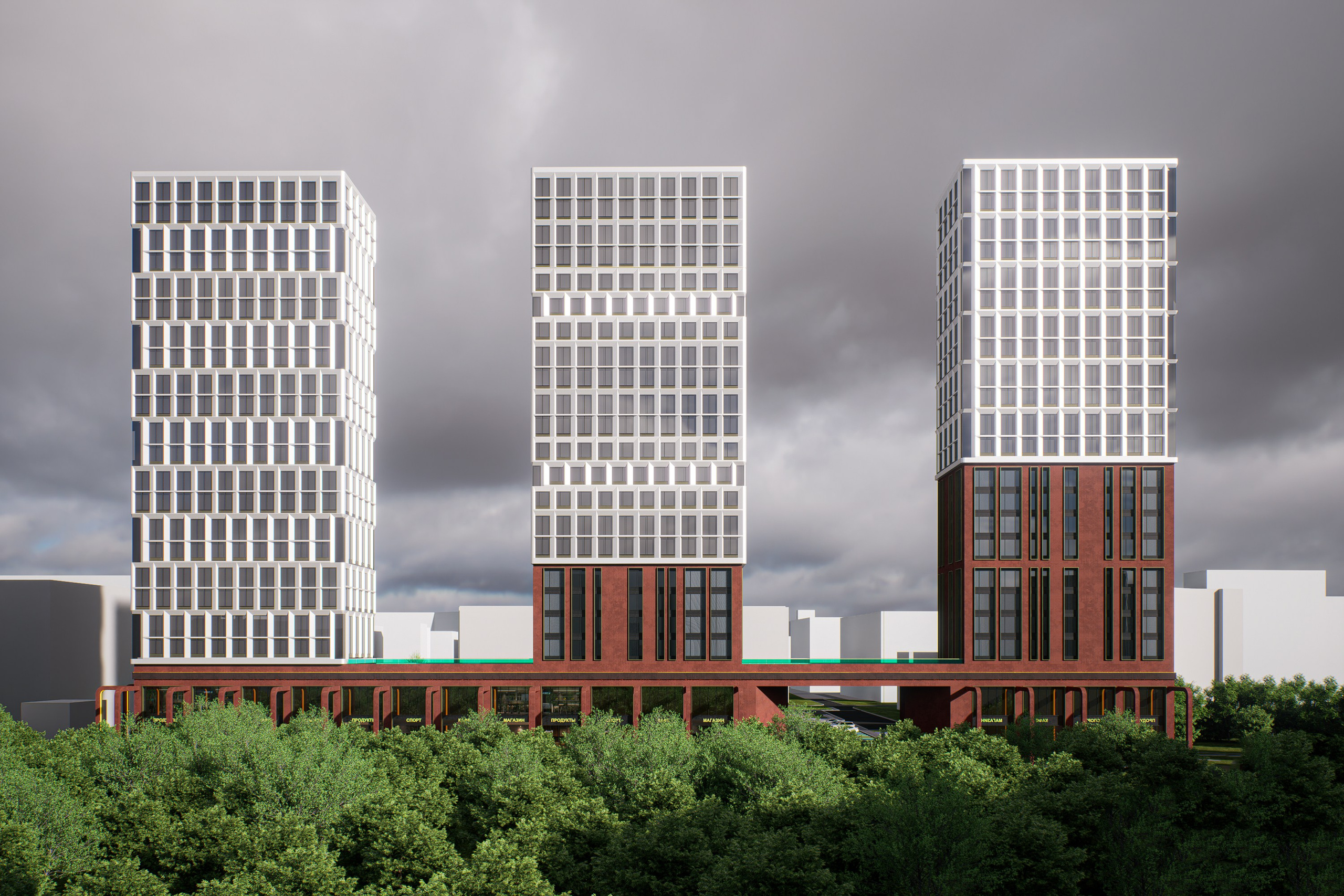 ЖК Шурановский. Архитектурно-дизайнерское бюро ROOMS